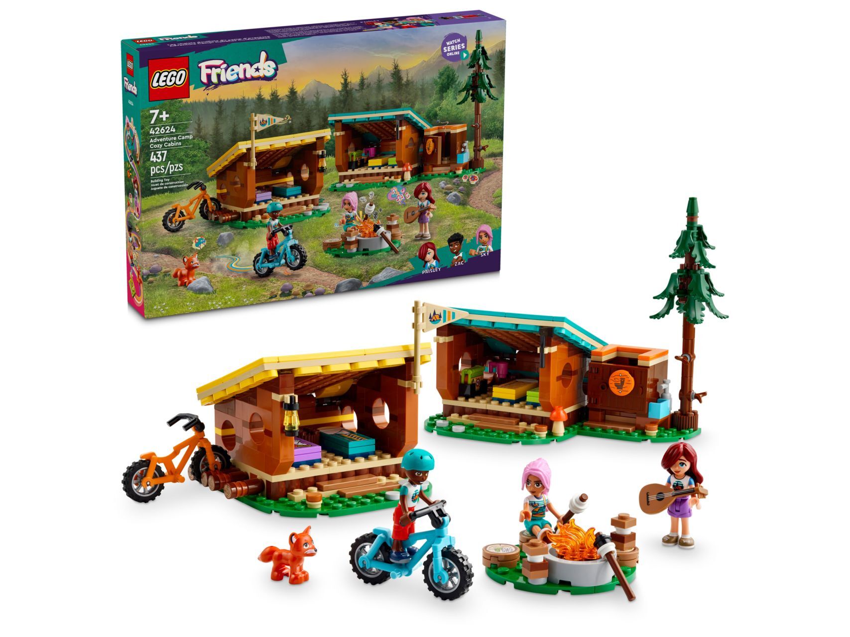 LEGO® Adventure Camp Cozy Cabins