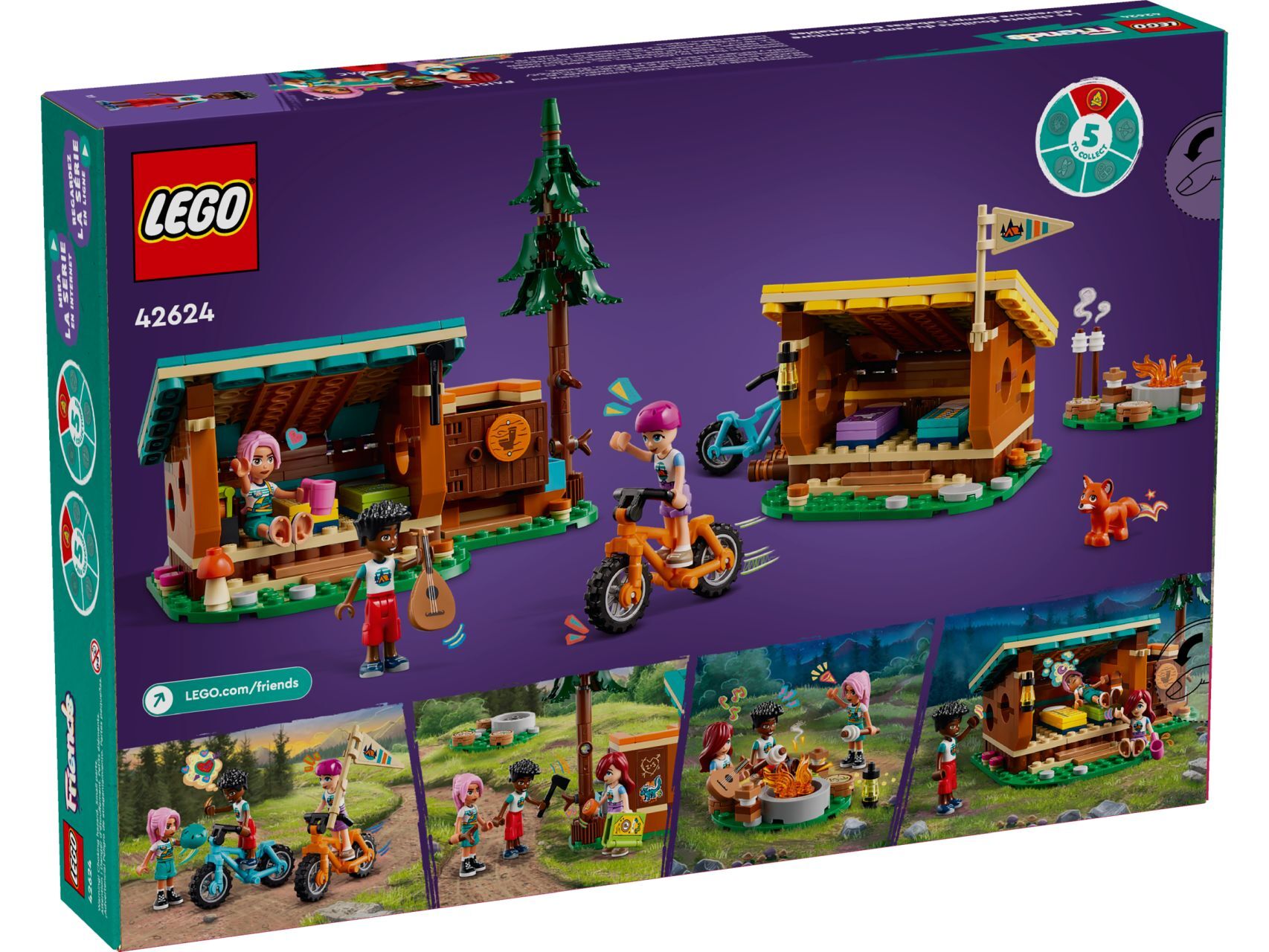 LEGO® Adventure Camp Cozy Cabins
