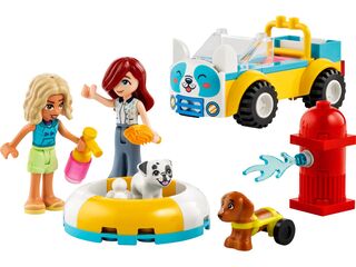 مجموعة بناء سيارة العناية بالكلاب من LEGO®