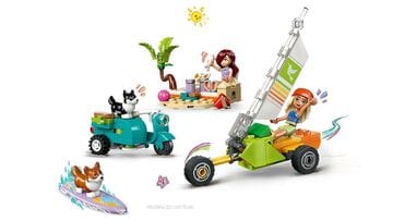 LEGO® Surfing Dogs and Scooter Adventure