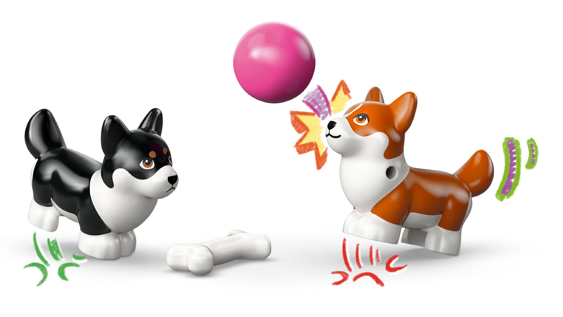 LEGO® Surfing Dogs and Scooter Adventure