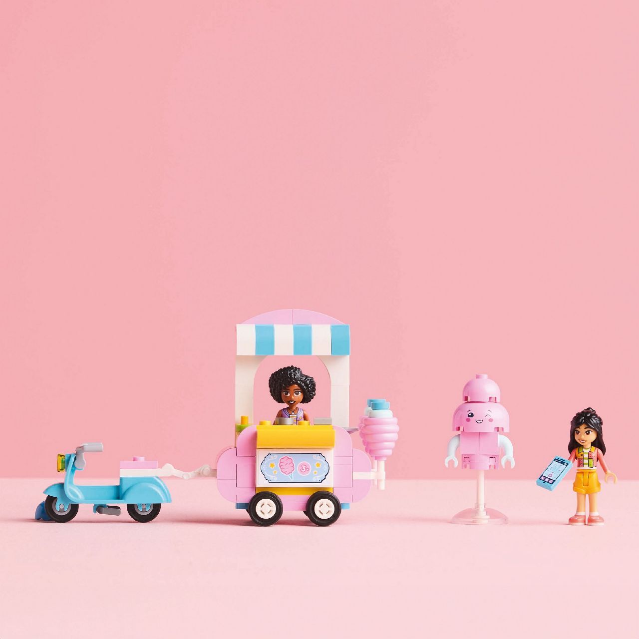 LEGO® Cotton Candy Stand and Scooter