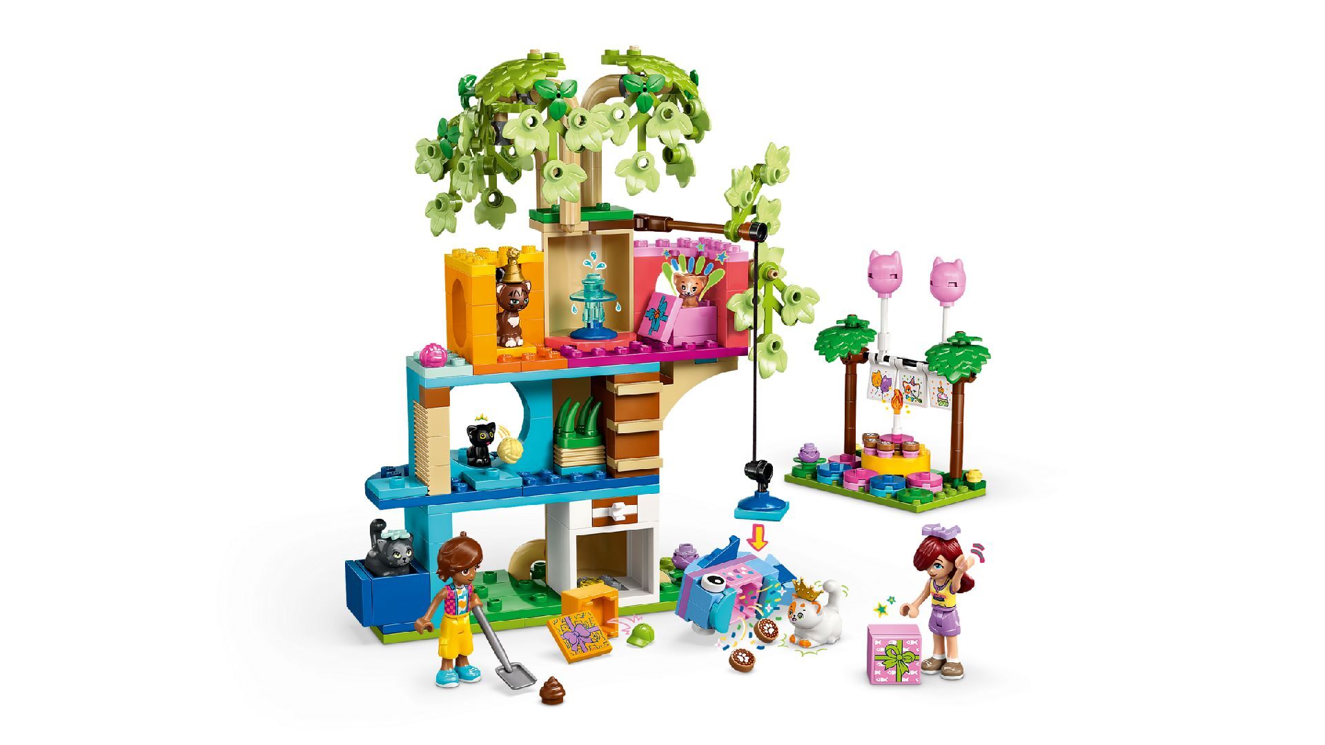 LEGO® Cat Birthday Party & Tree House