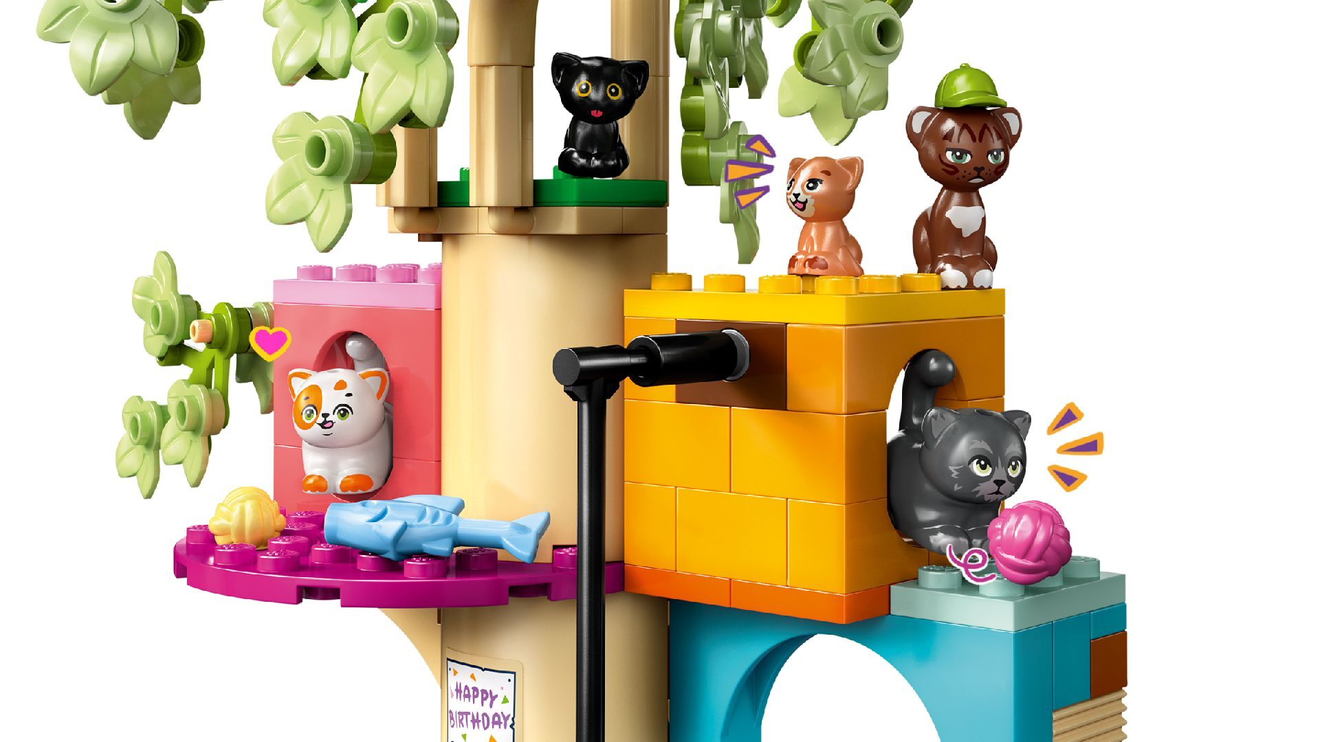 LEGO® Cat Birthday Party & Tree House