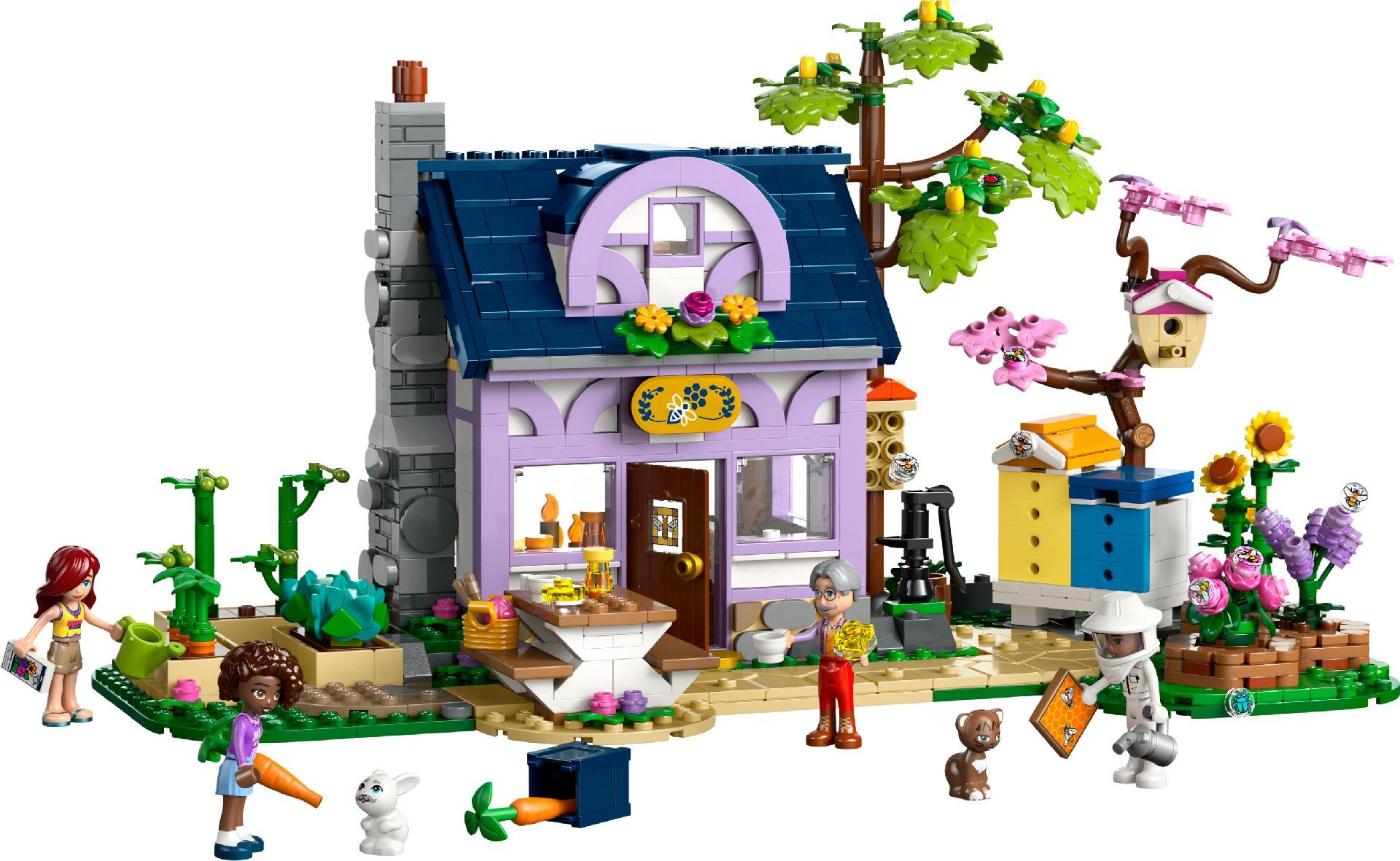 LEGO® Beekeepers' House and Flower Garden