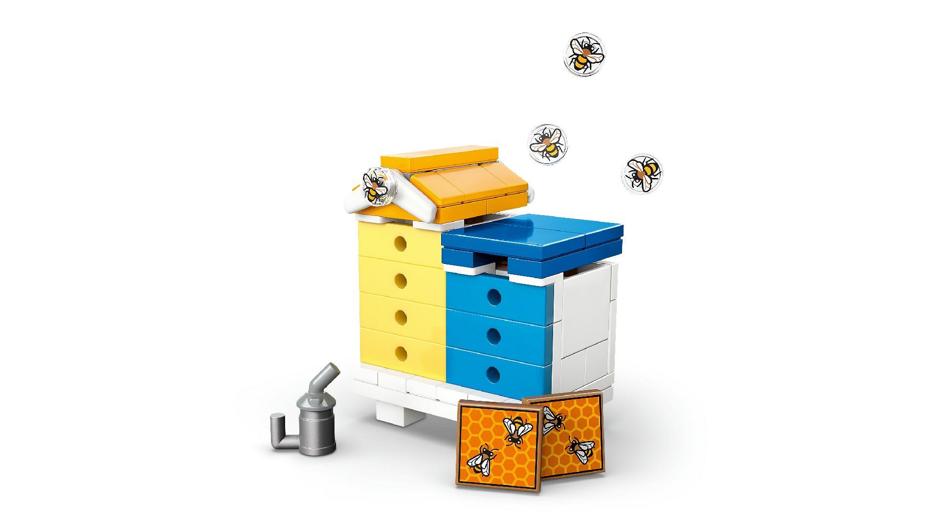 LEGO® Beekeepers' House and Flower Garden