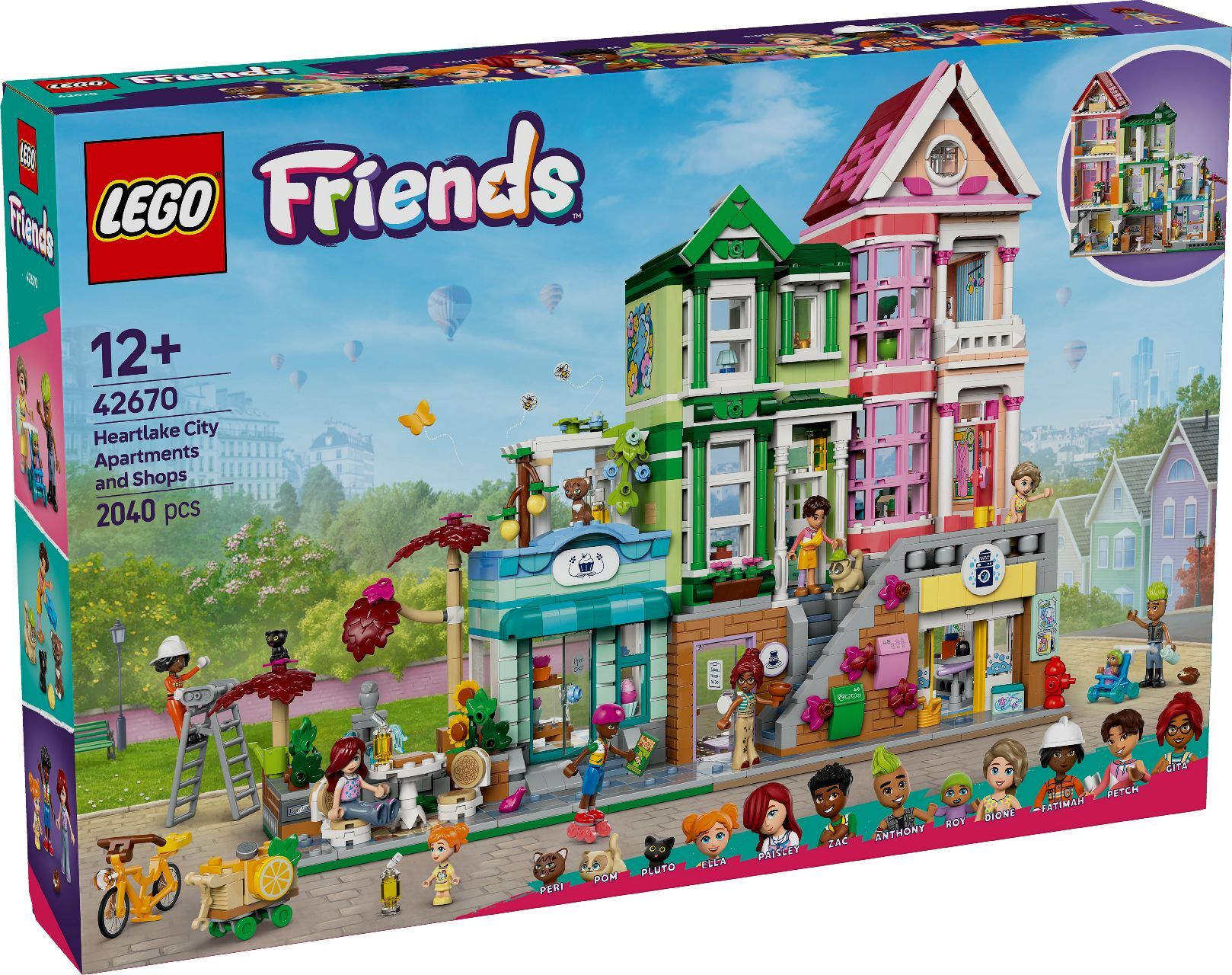LEGO® Heartlake City Apartments and Stores