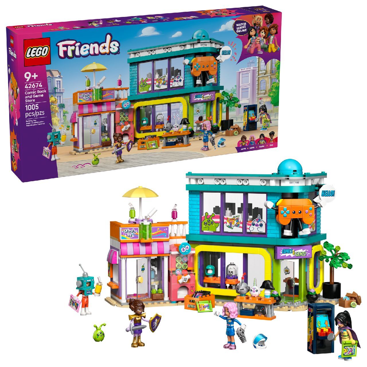 LEGO® Comic Book and Game Store