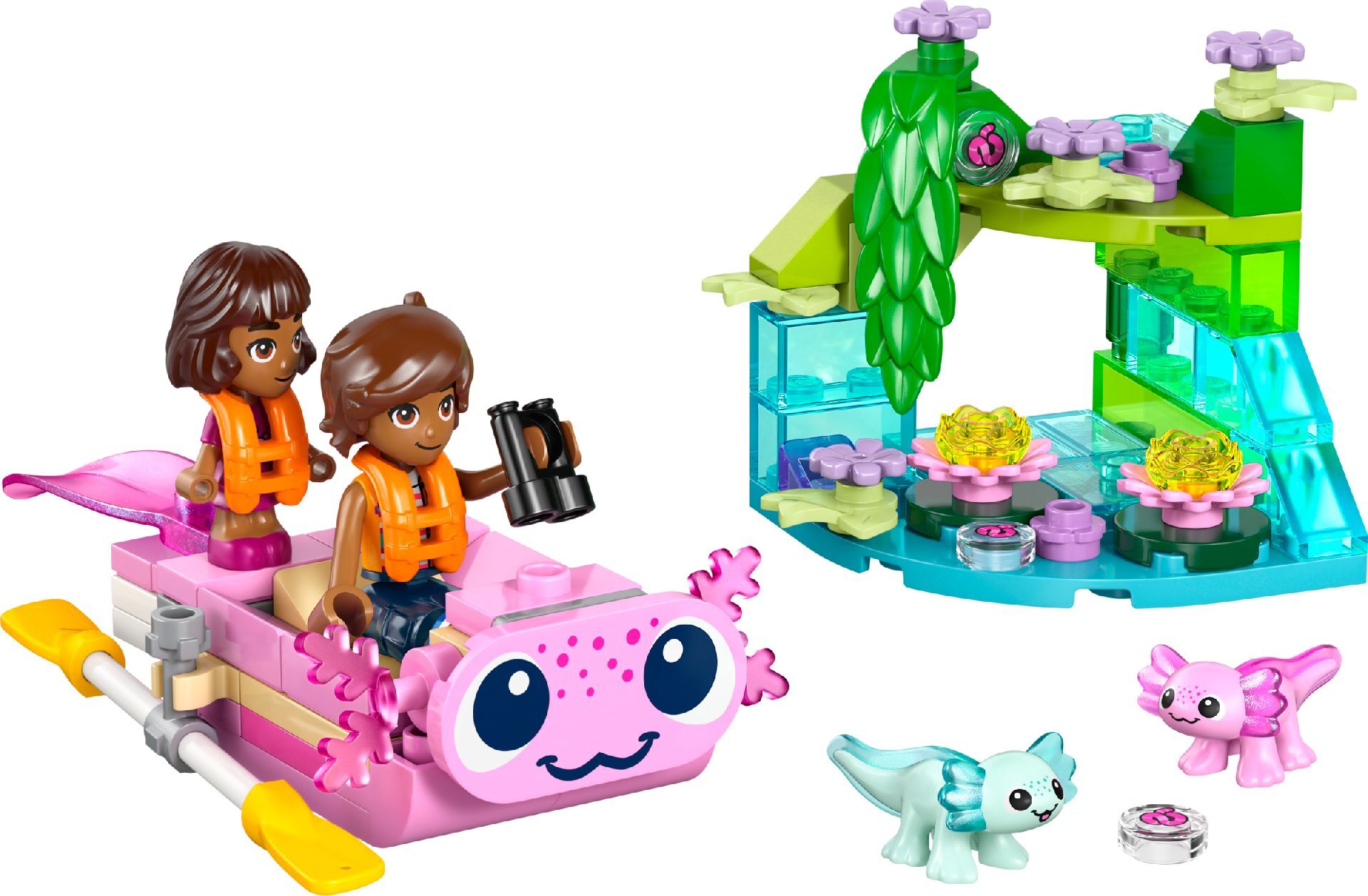 LEGO® Axolotl Adventure Boat