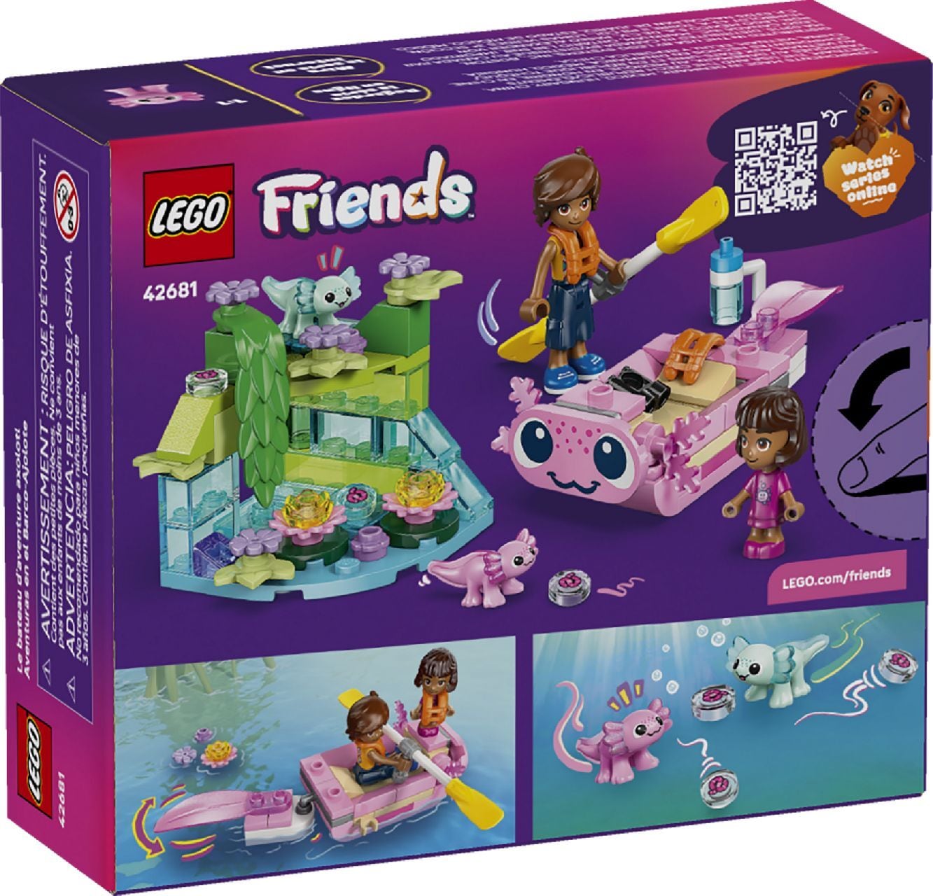 LEGO® Axolotl Adventure Boat
