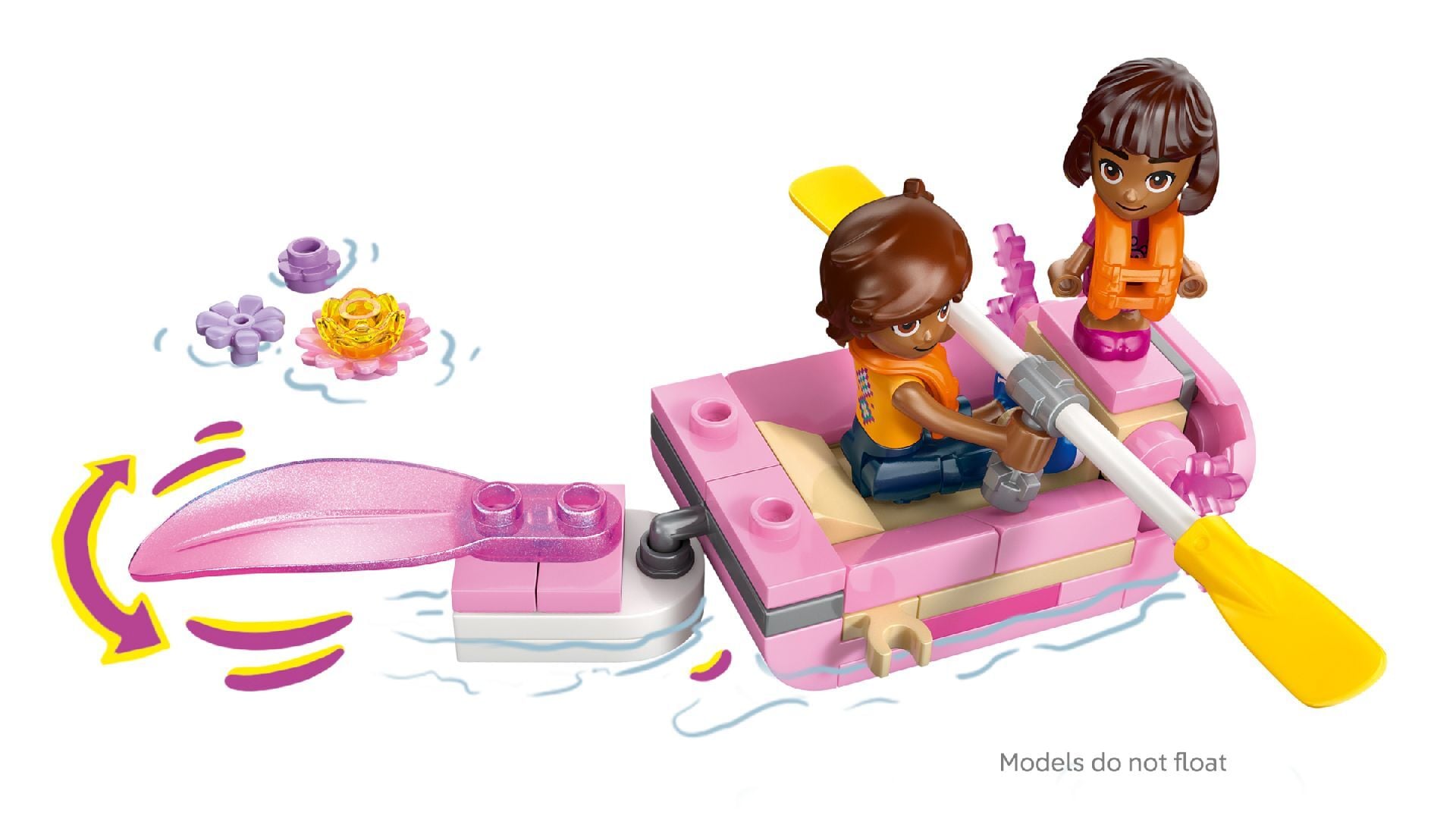 LEGO® Axolotl Adventure Boat
