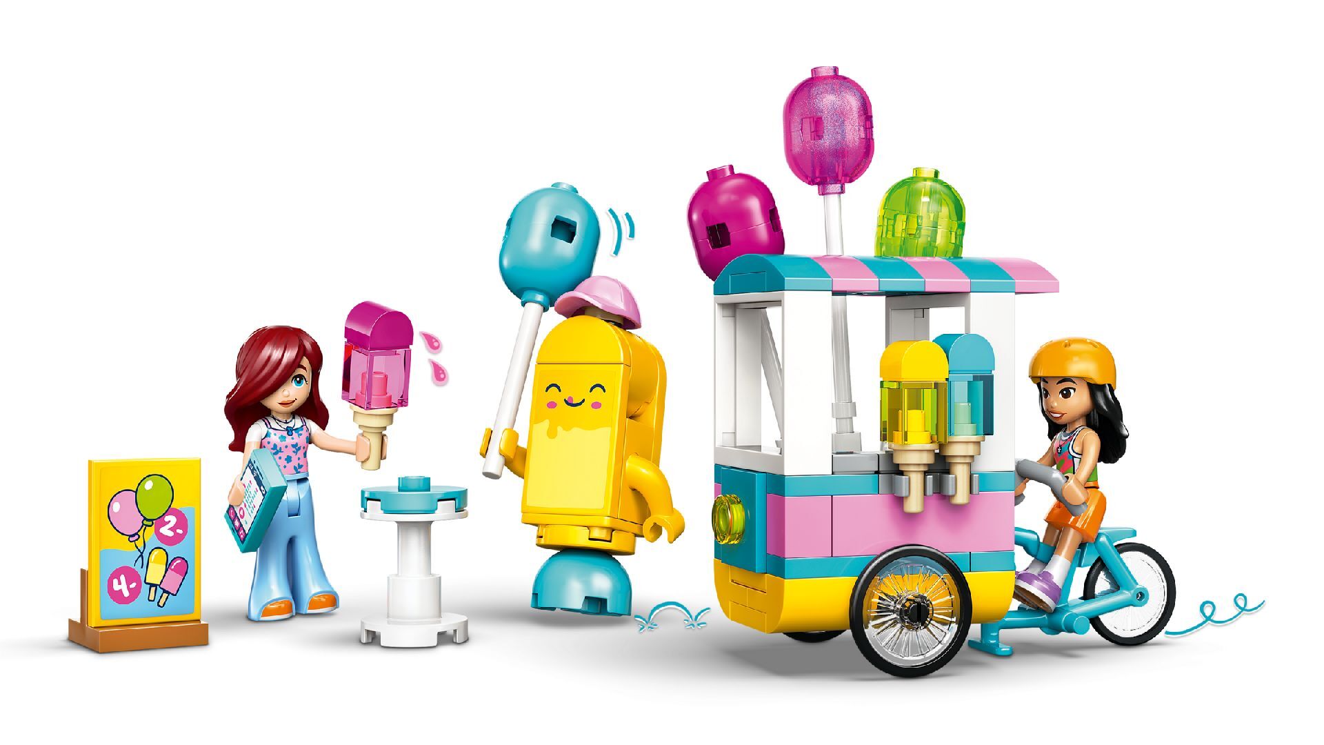 LEGO® Ice Cream & Balloon Stand