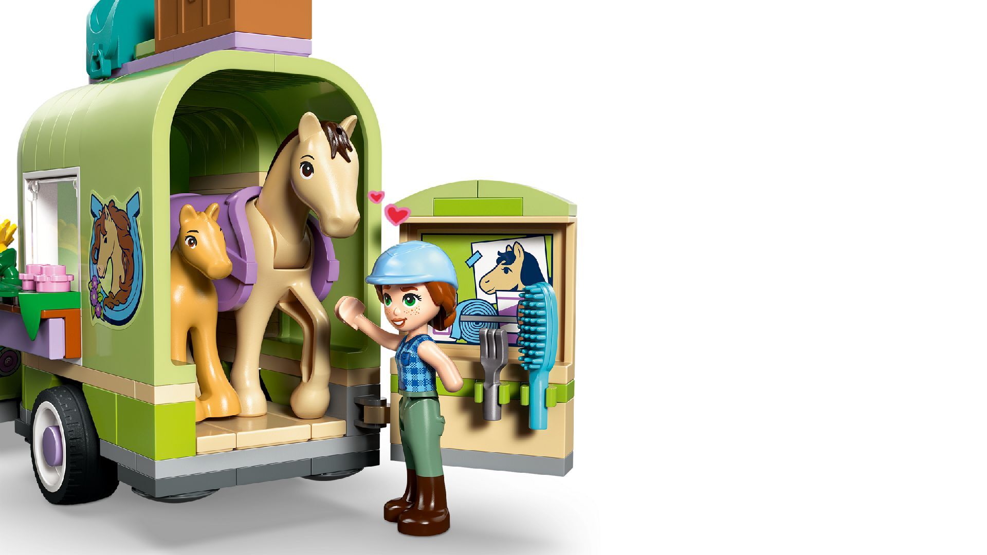 LEGO® Horse & Baby Foal Trailer