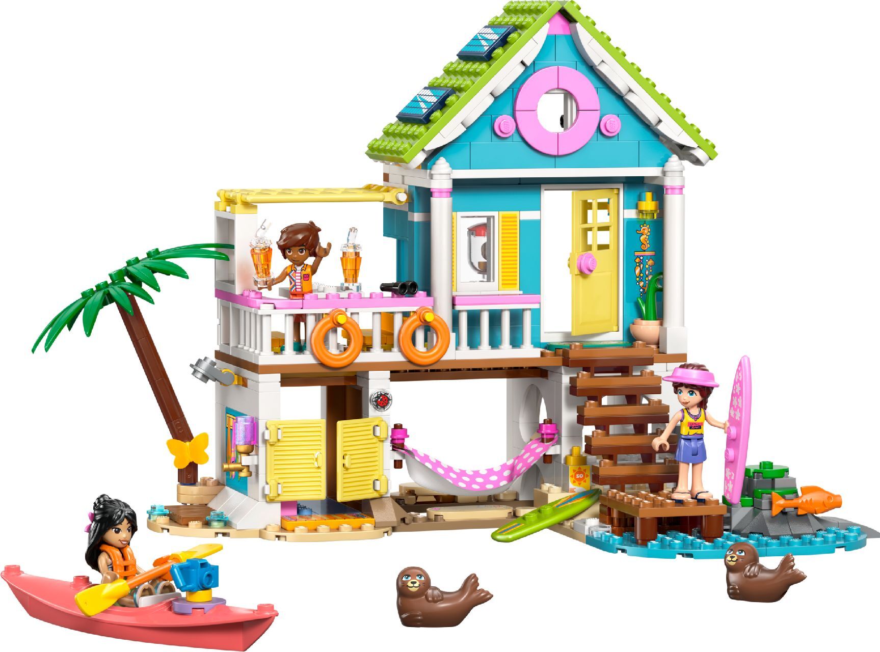 LEGO® Beach House with Seals
