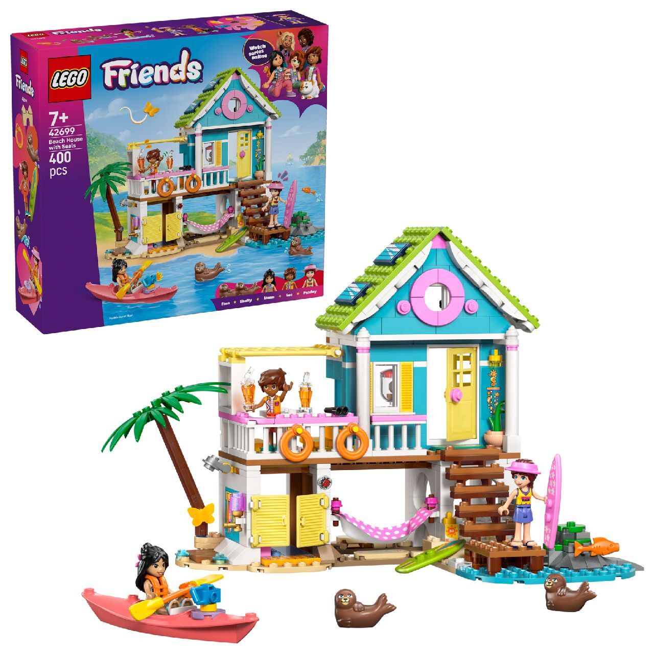 LEGO® Beach House with Seals