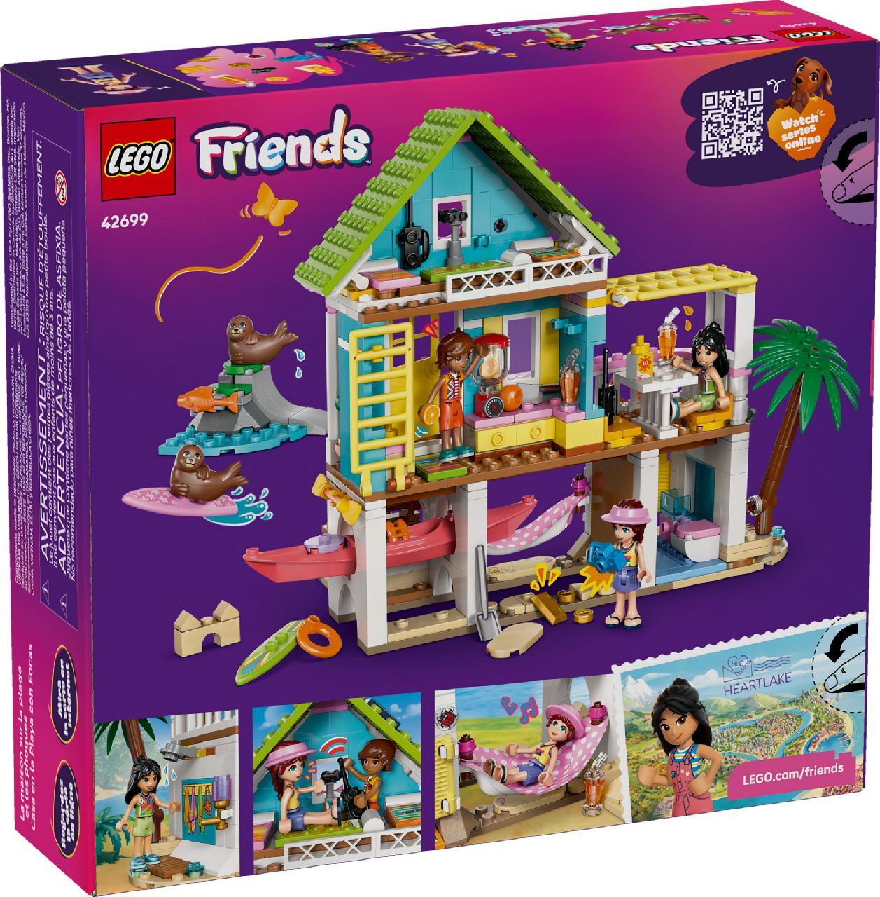 LEGO® Beach House with Seals