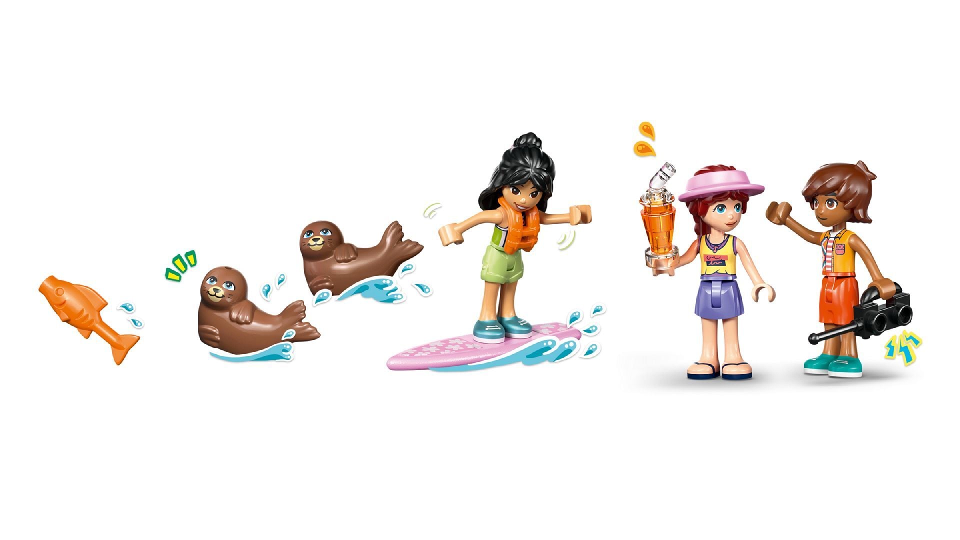 LEGO® Beach House with Seals