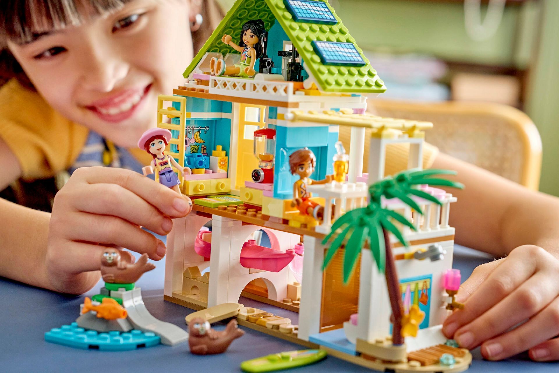 LEGO® Beach House with Seals