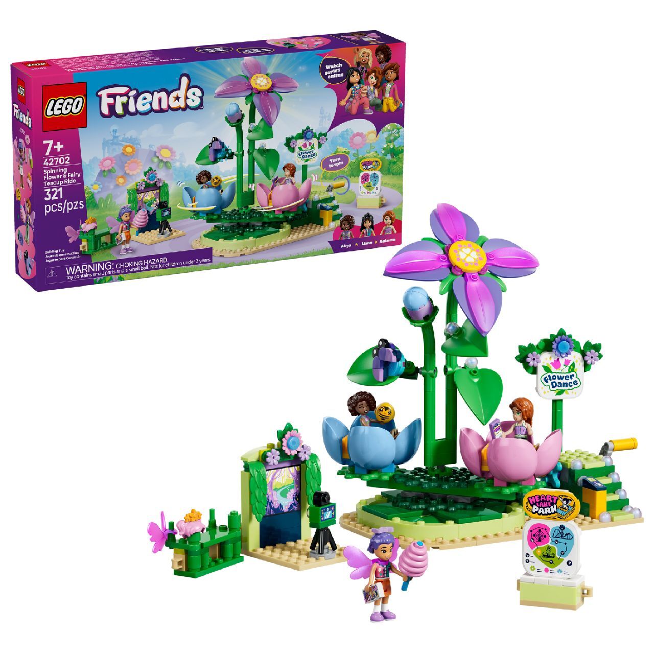 LEGO® Spinning Flower & Fairy Teacup Ride