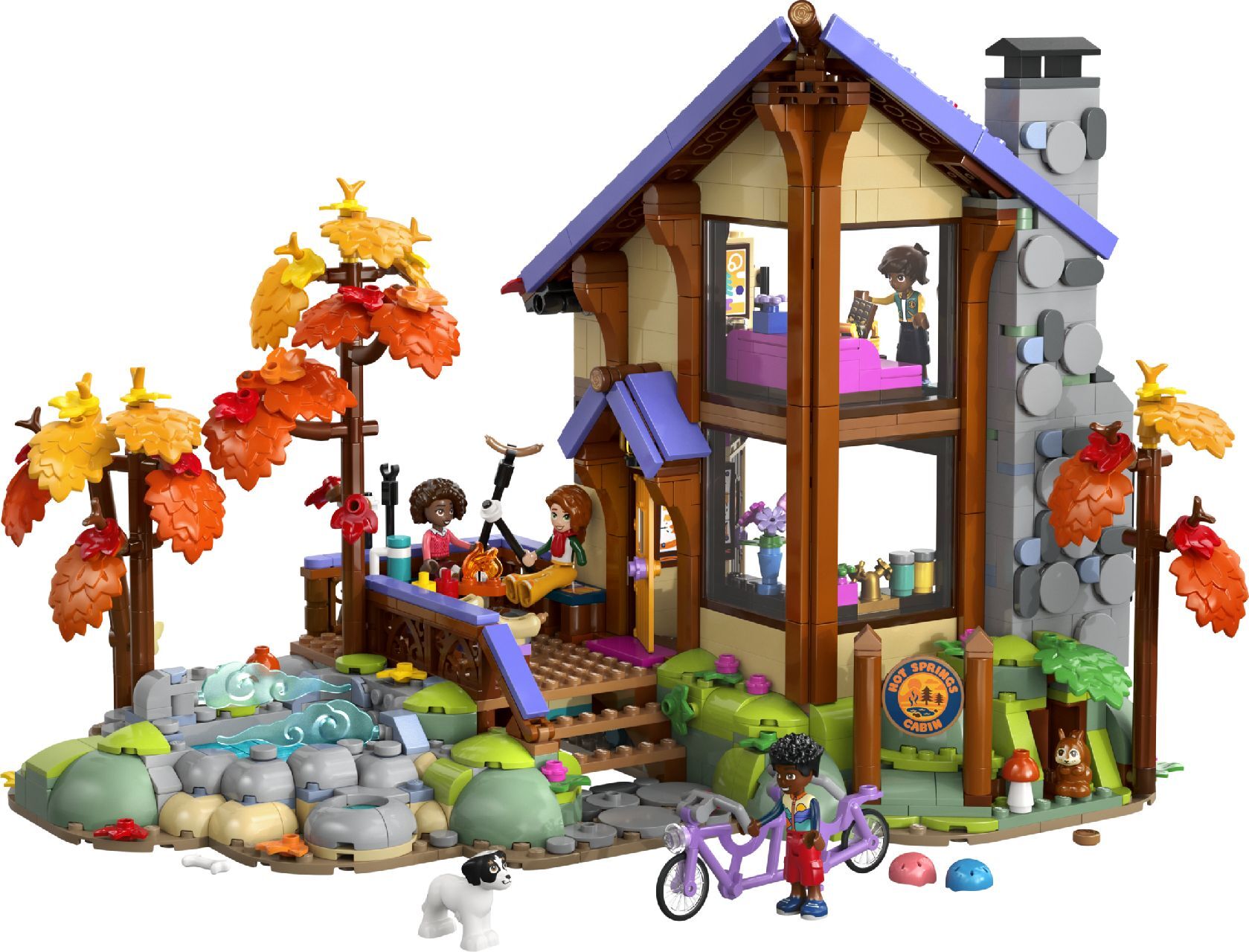 LEGO® Cozy Fall Forest Cabin