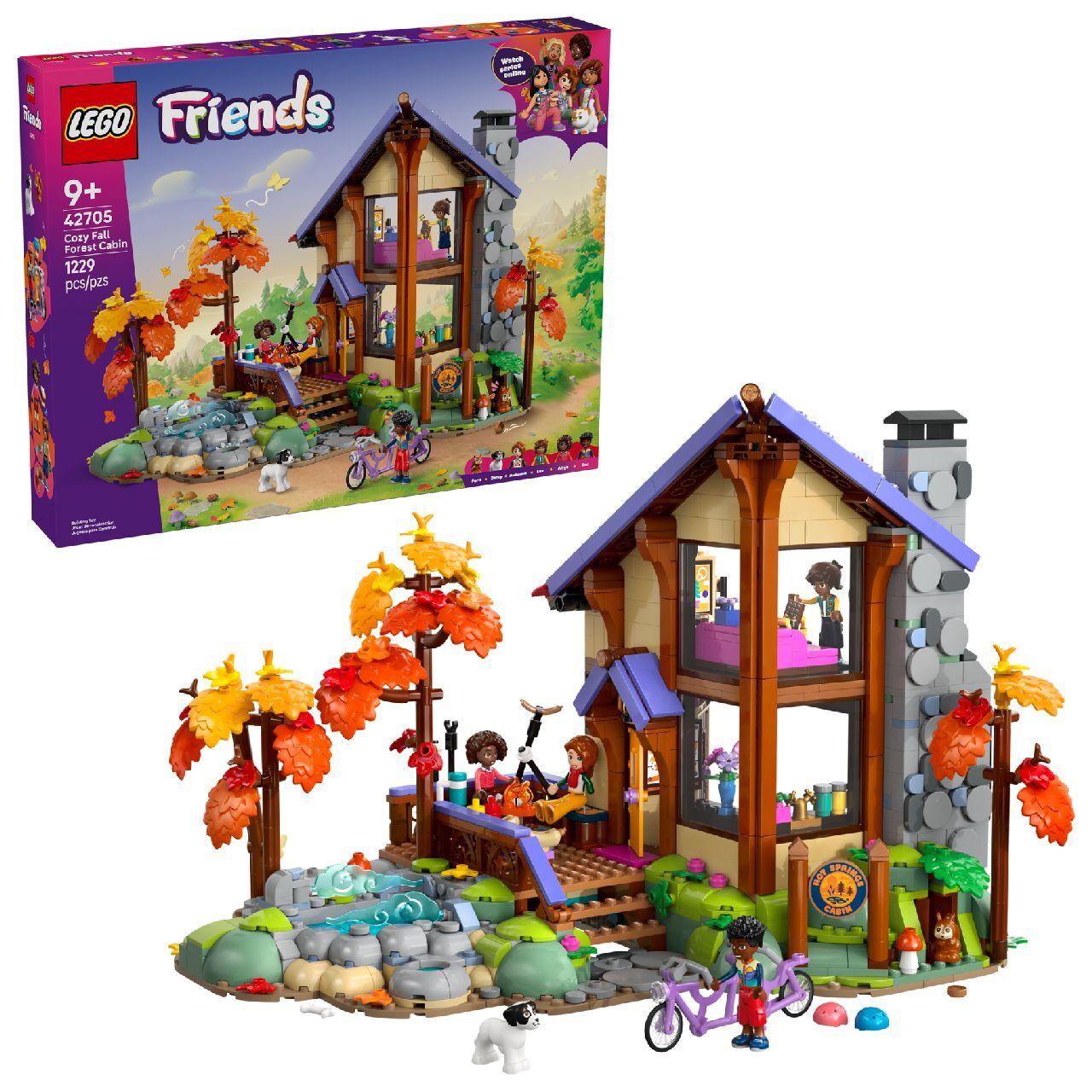LEGO® Cozy Fall Forest Cabin