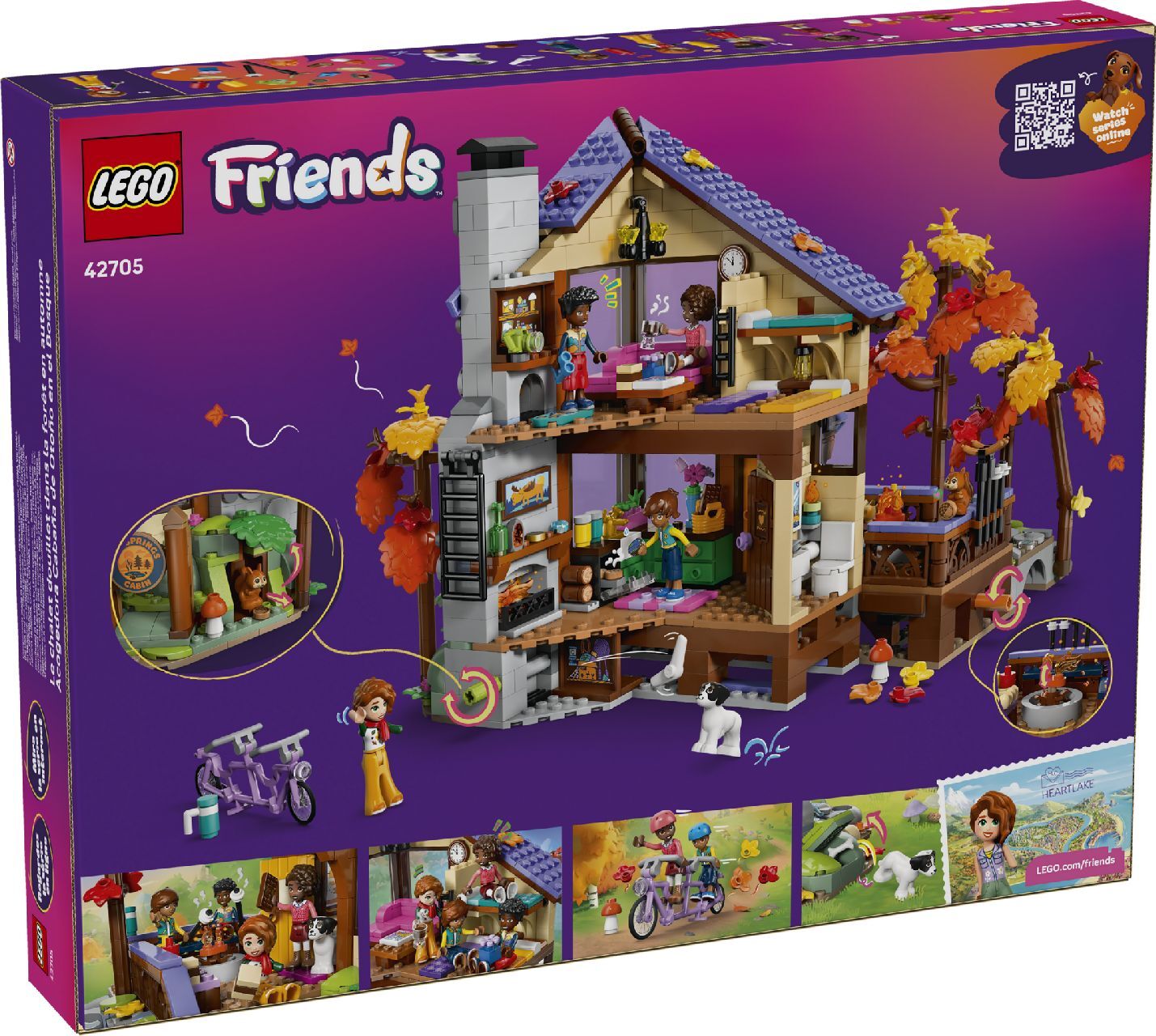 LEGO® Cozy Fall Forest Cabin