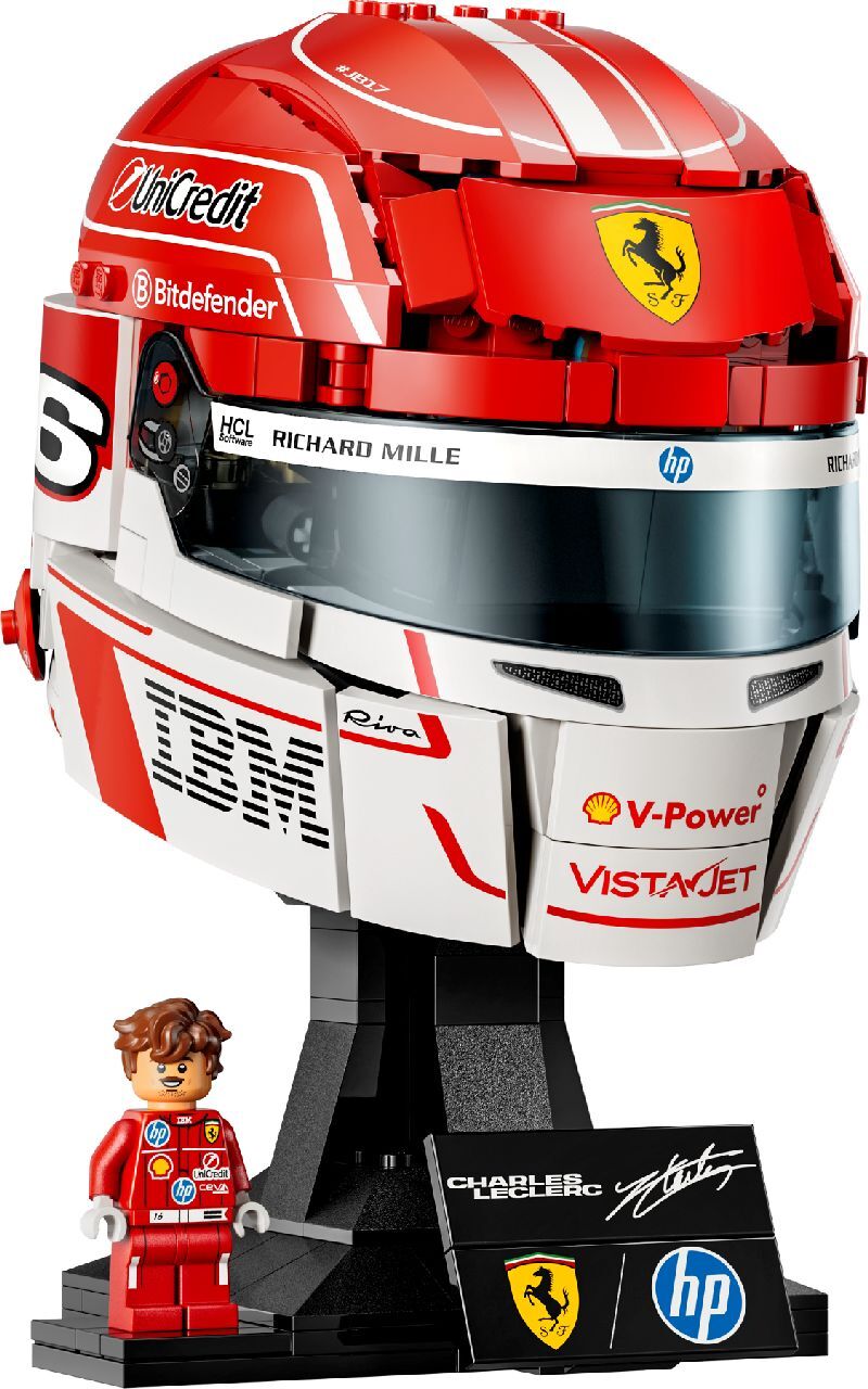 LEGO® Scuderia Ferrari HP Charles Leclerc Helmet