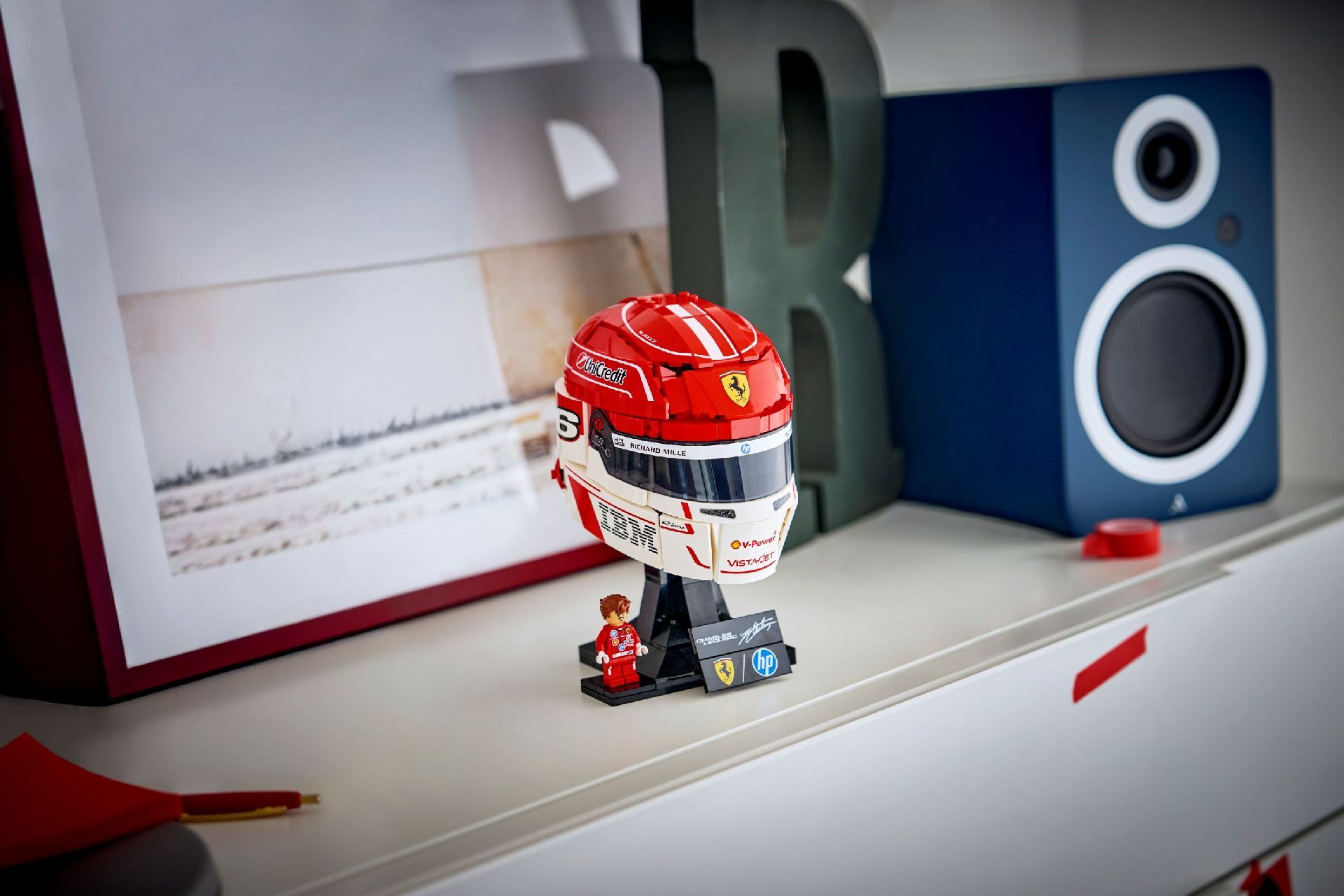 LEGO® Scuderia Ferrari HP Charles Leclerc Helmet
