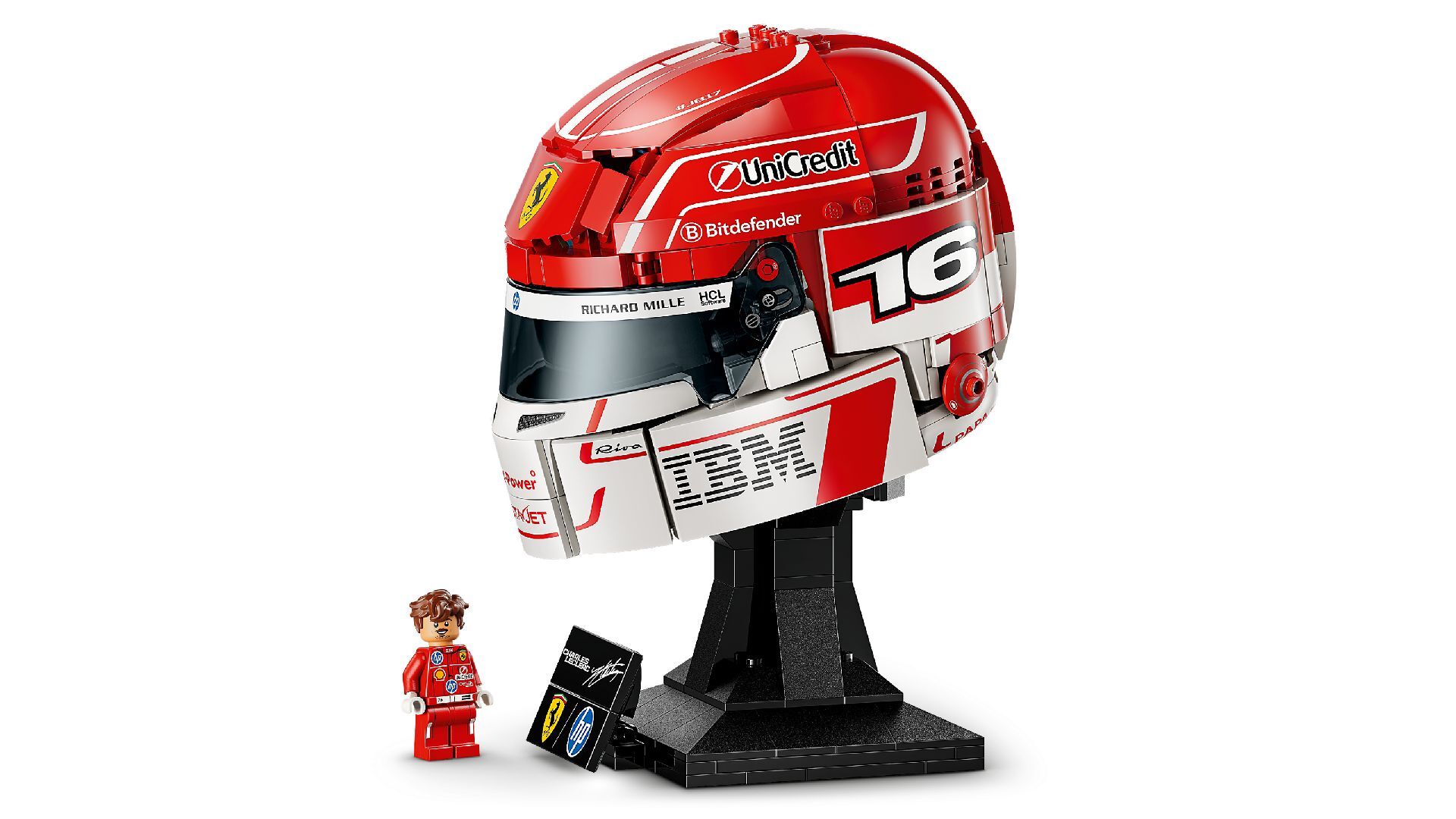 LEGO® Scuderia Ferrari HP Charles Leclerc Helmet