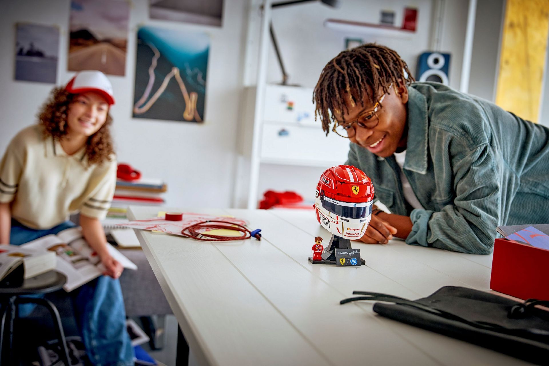 LEGO® Scuderia Ferrari HP Charles Leclerc Helmet