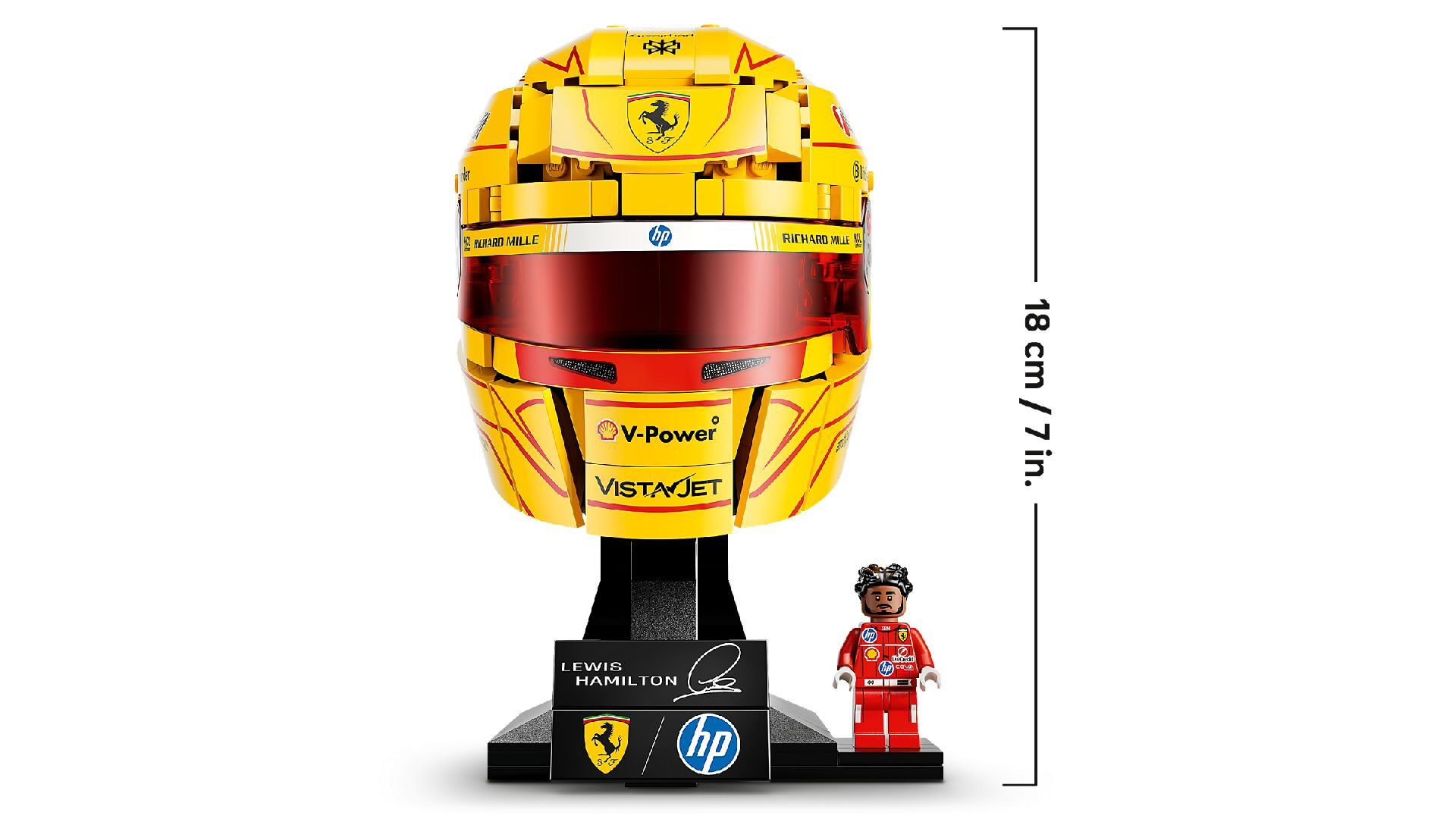 LEGO® Scuderia Ferrari HP Lewis Hamilton Helmet
