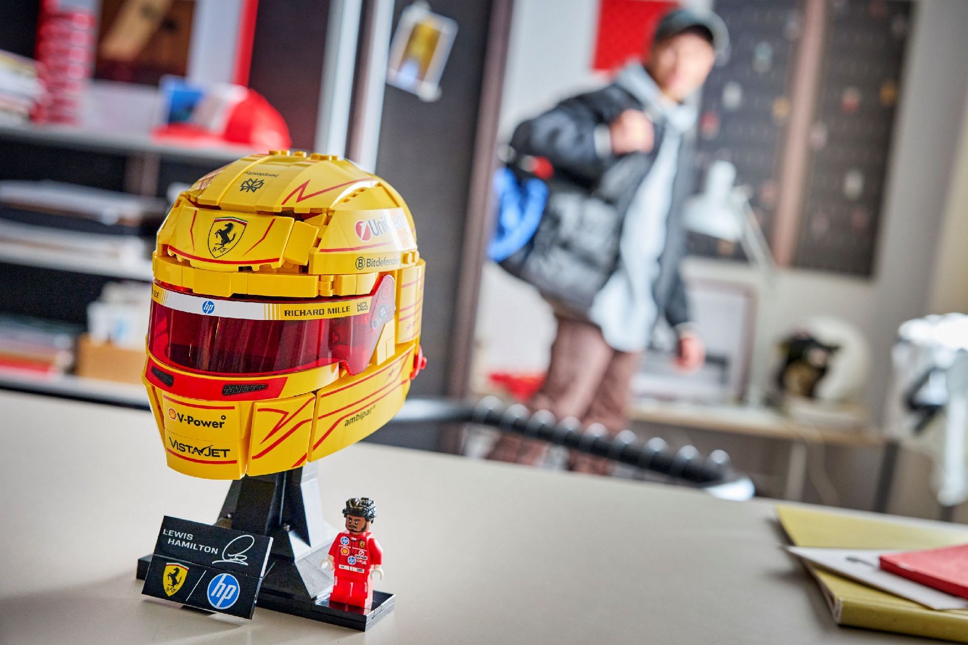 LEGO® Scuderia Ferrari HP Lewis Hamilton Helmet