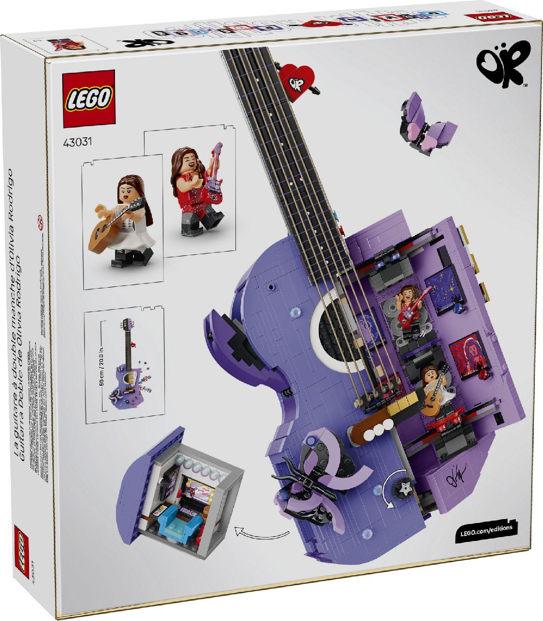 LEGO® Olivia Rodrigo's Dual Guitar