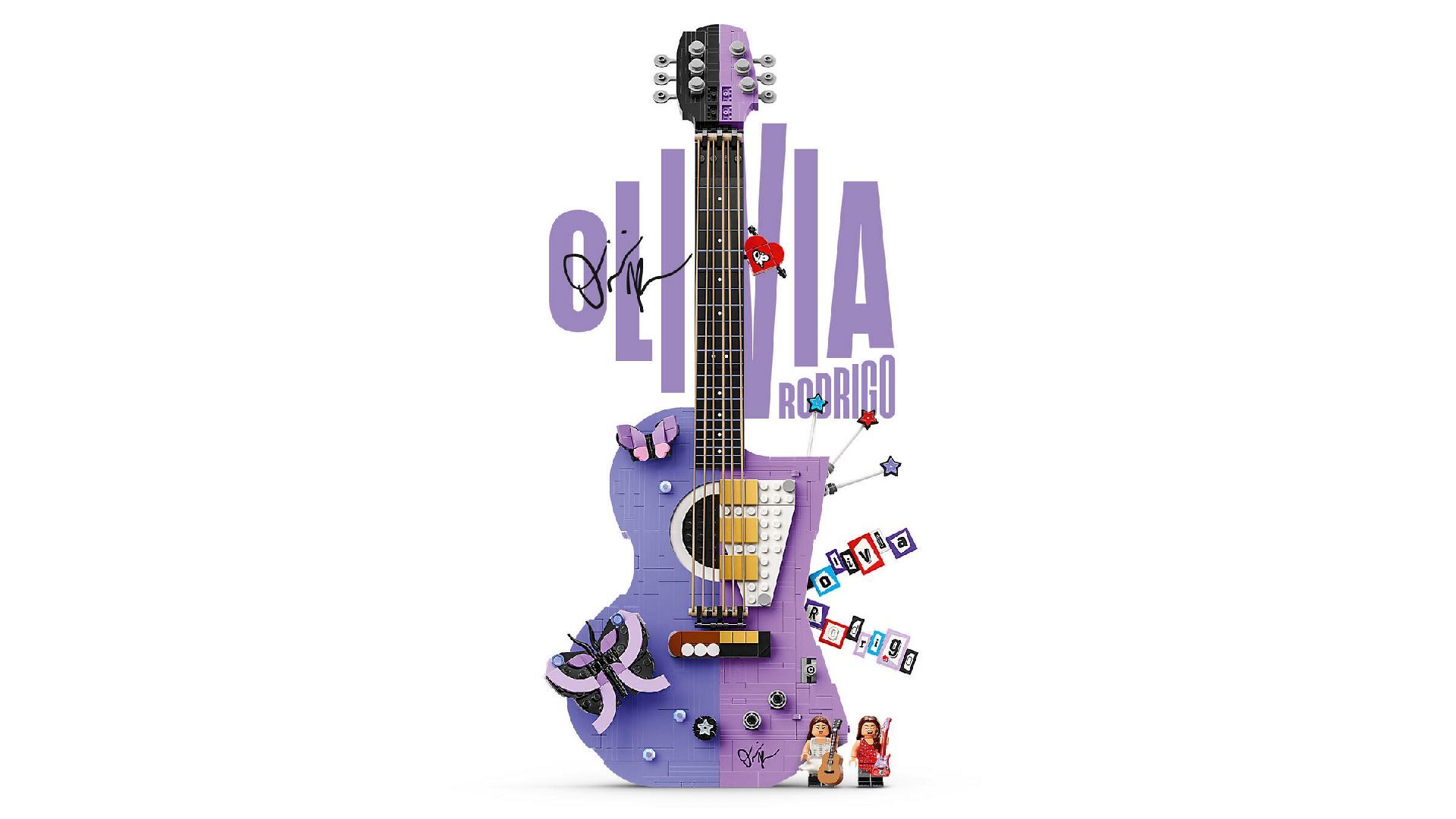 LEGO® Olivia Rodrigo's Dual Guitar