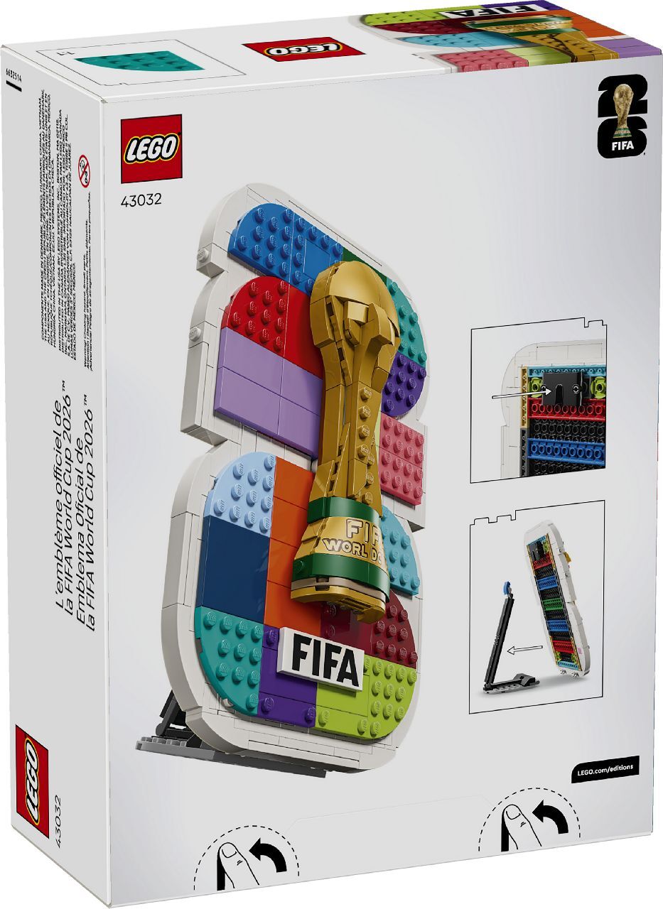LEGO® FIFA World Cup 2026™ Official Emblem