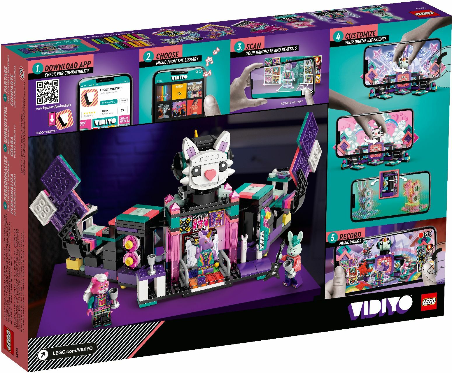 ليغو فيديو مجموعة بيت بوكس حفل كي-باوب الموسيقي