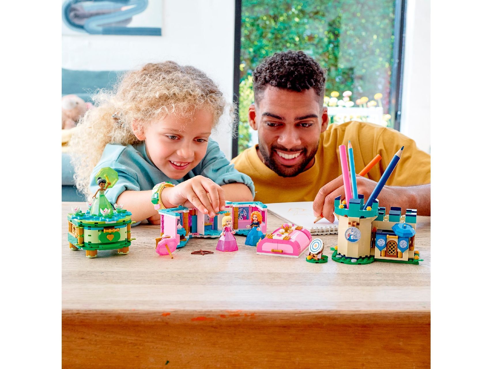 LEGO® Aurora, Merida and Tiana’s Enchanted Creations