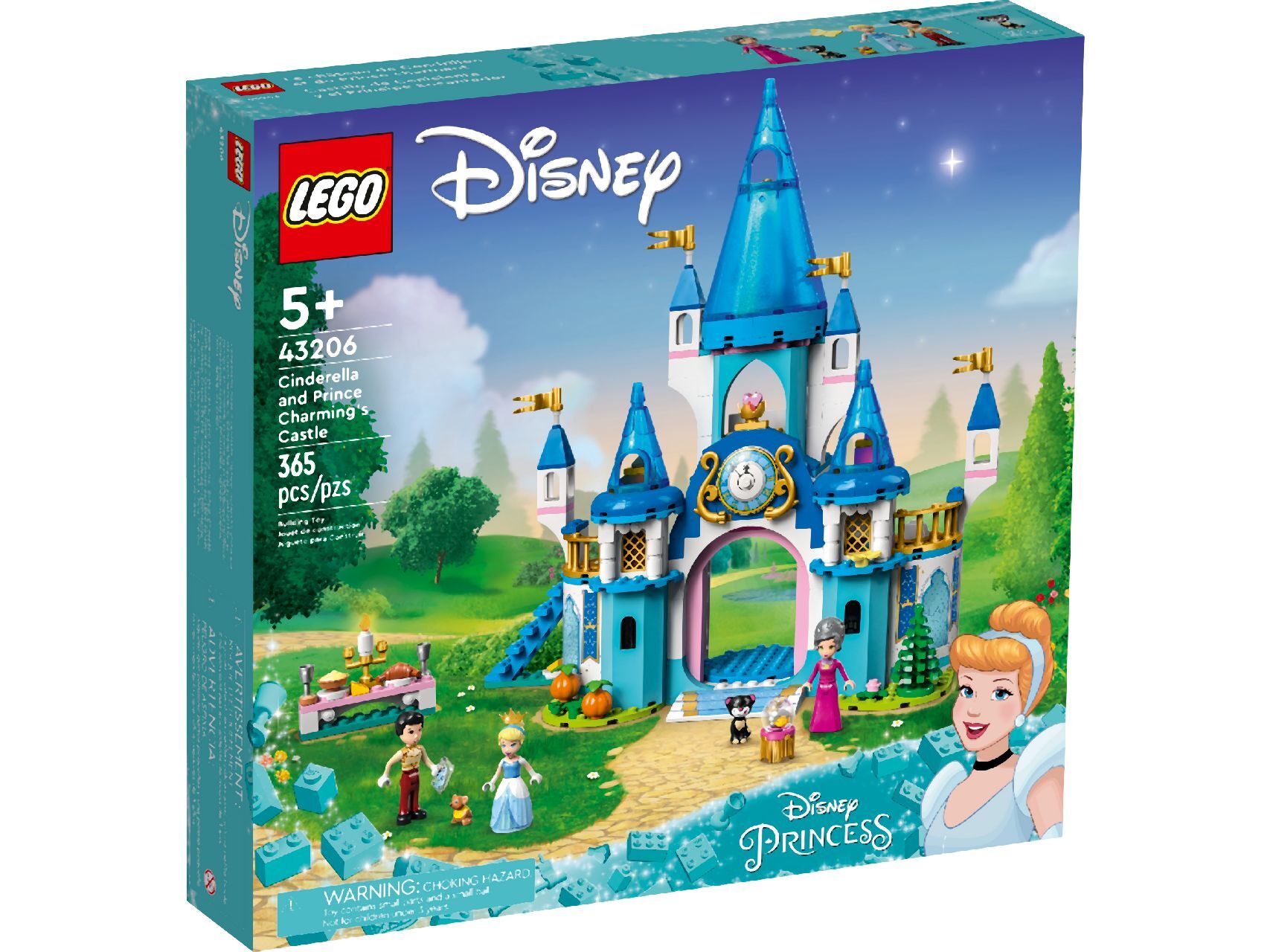 LEGO® Cinderella and Prince Charming's Castle
