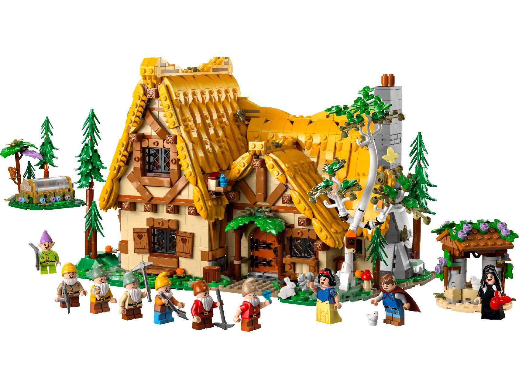 LEGO® Snow White and the Seven Dwarfs' Cottage