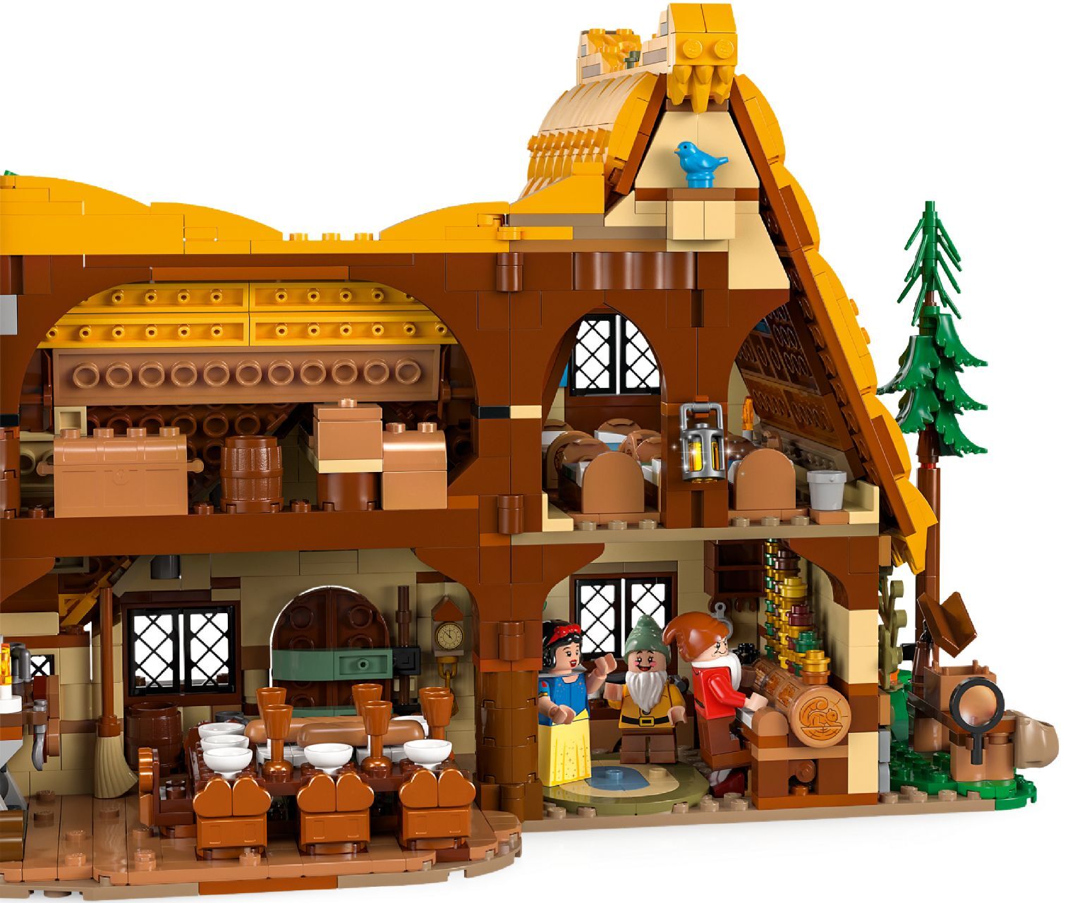LEGO® Snow White and the Seven Dwarfs' Cottage