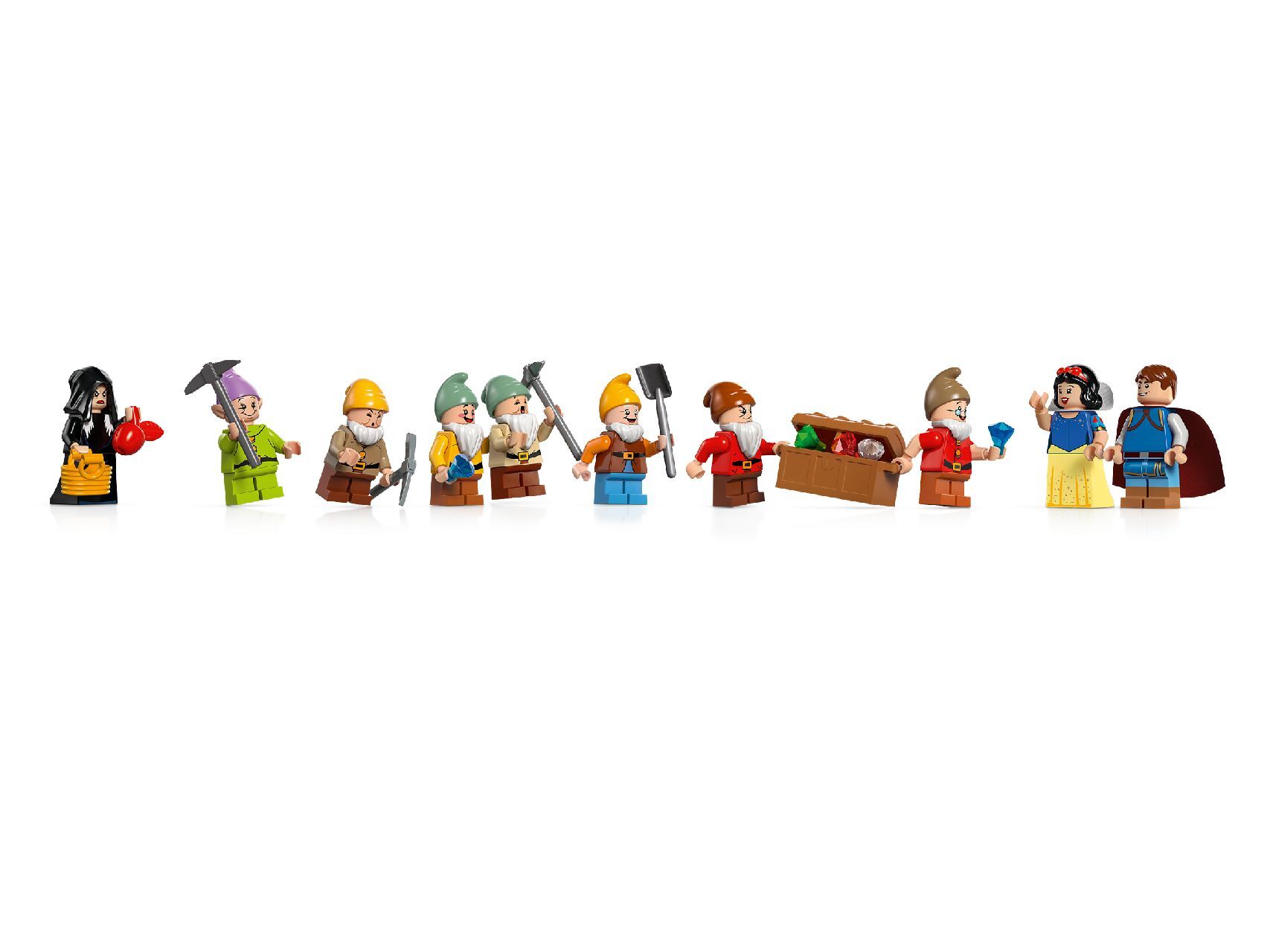 LEGO® Snow White and the Seven Dwarfs' Cottage