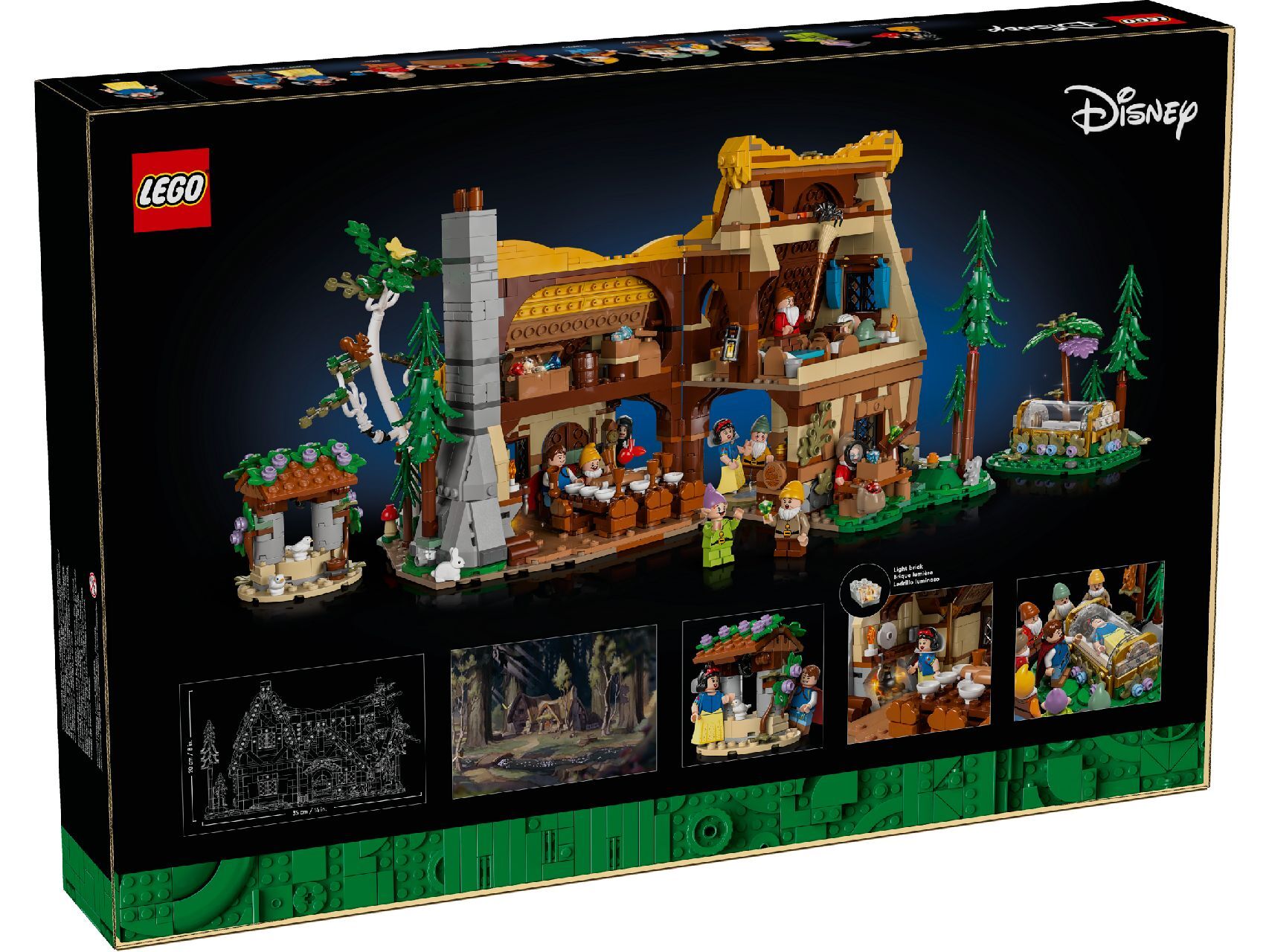 LEGO® Snow White and the Seven Dwarfs' Cottage