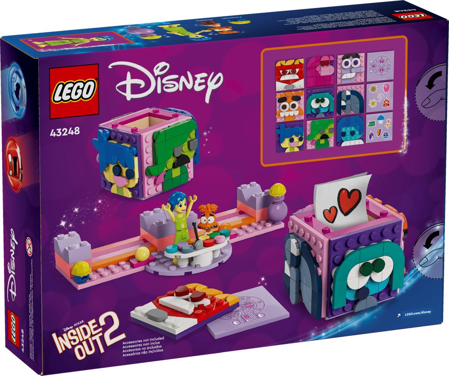 LEGO® Inside Out 2 Mood Cubes