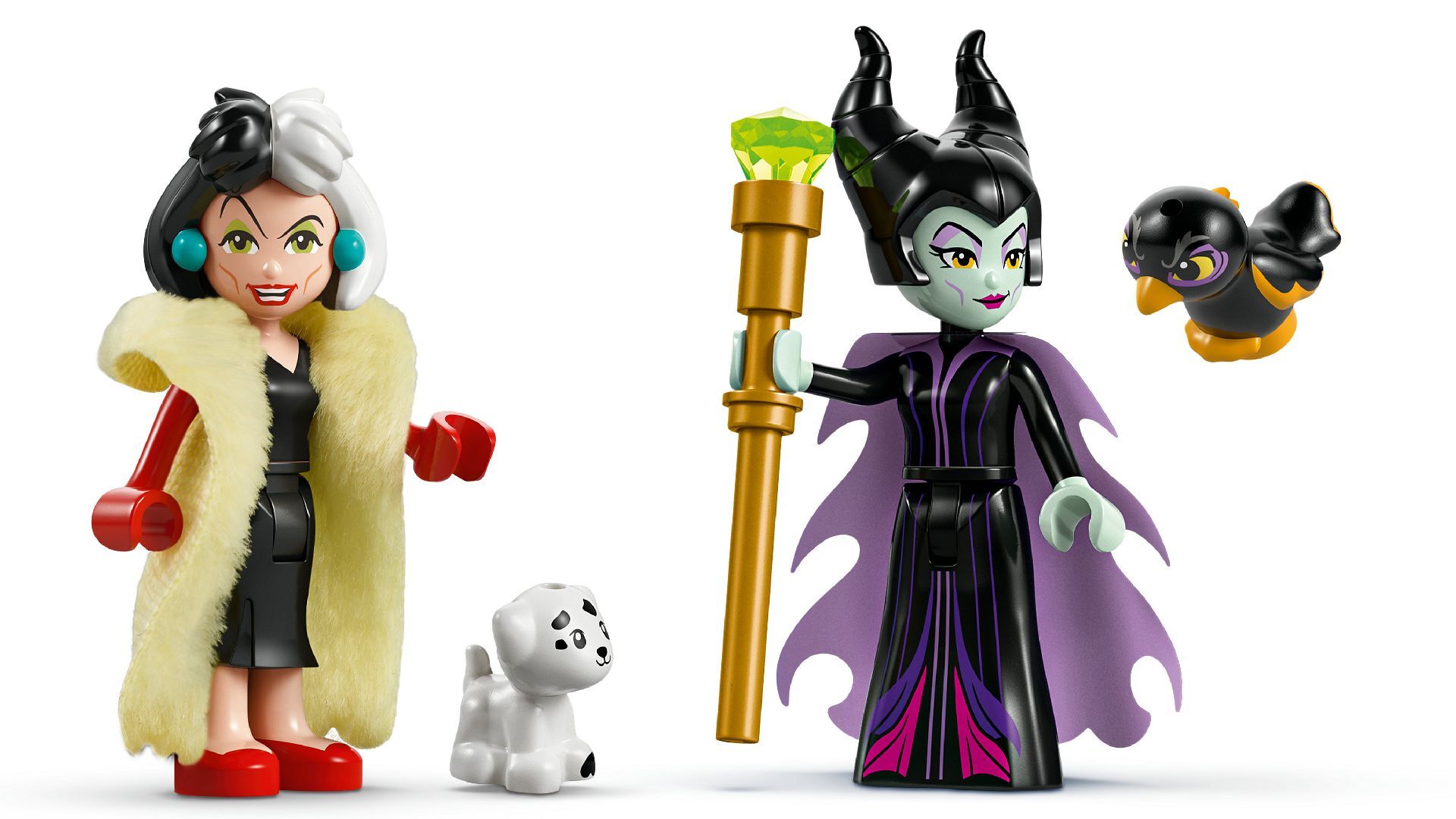 LEGO® Maleficent's and Cruella De Vil's Dresses