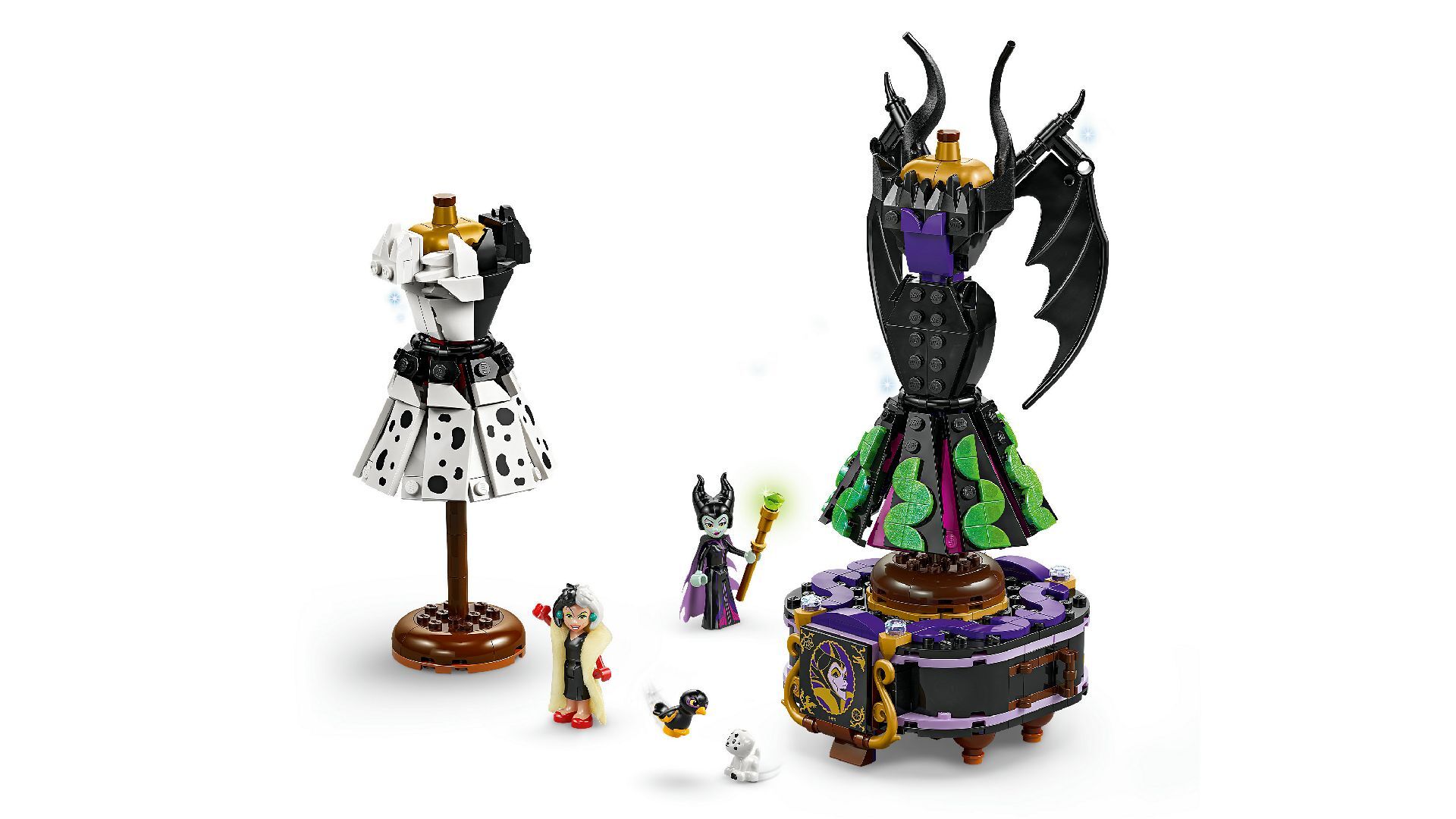 LEGO® Maleficent's and Cruella De Vil's Dresses