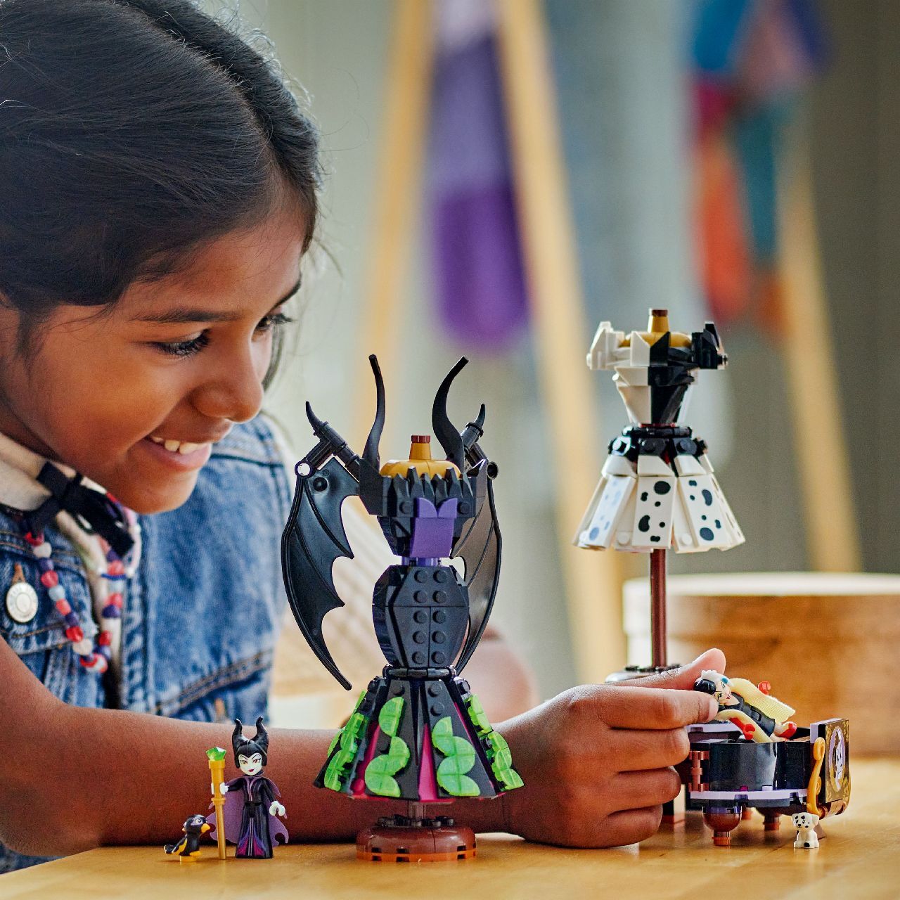 LEGO® Maleficent's and Cruella De Vil's Dresses