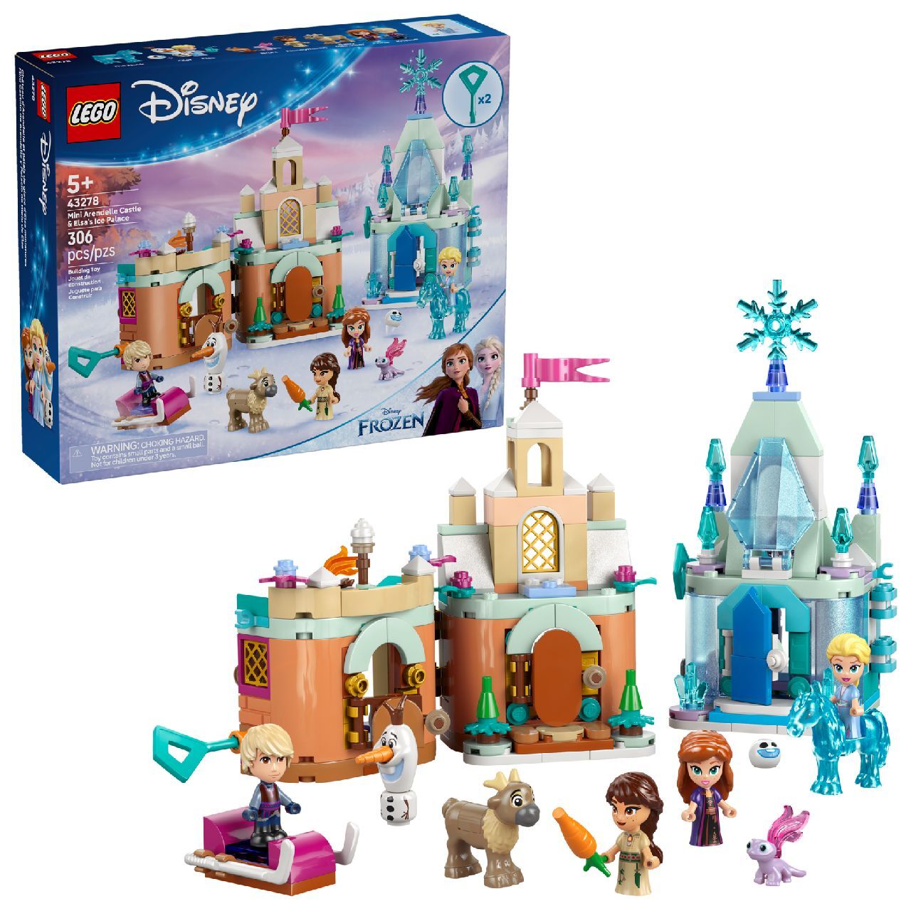 LEGO® Mini Arendelle Castle & Elsa's Ice Palace