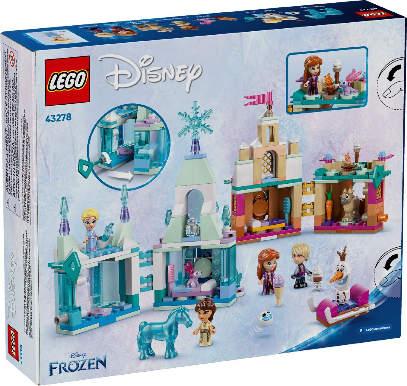 LEGO® Mini Arendelle Castle & Elsa's Ice Palace