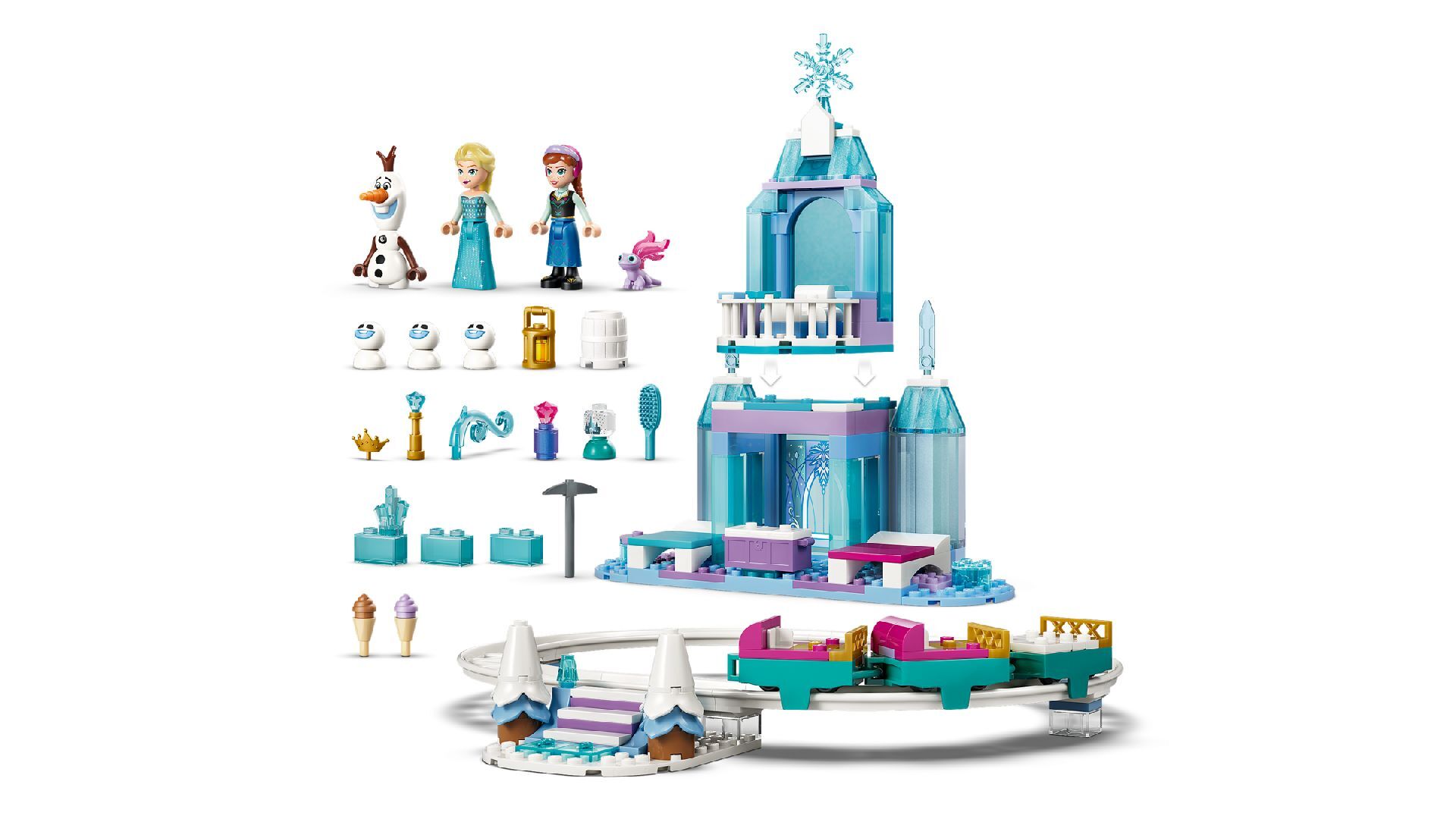 LEGO® Elsa's Ice Castle & Snow Ride Adventure
