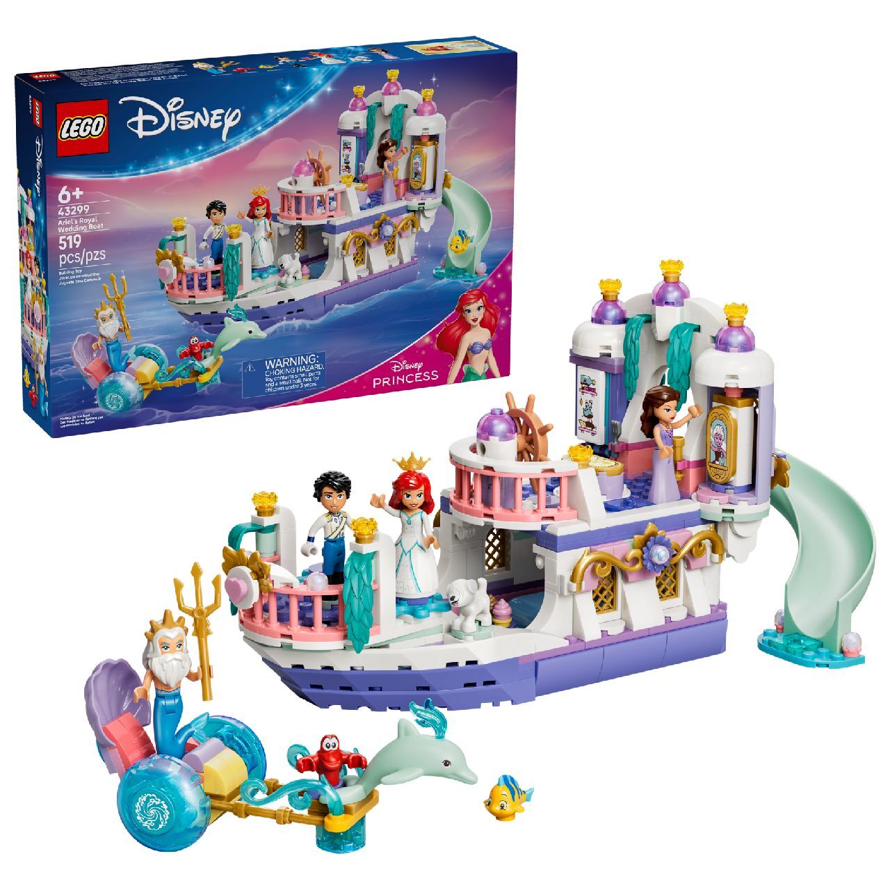 LEGO® Ariel's Royal Wedding Boat